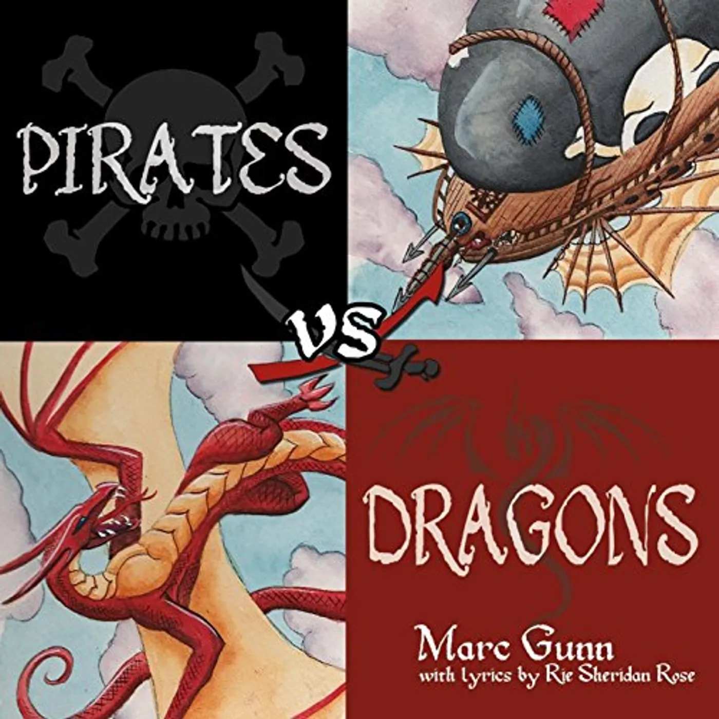 Marc Gunn PIRATES VS DRAGONS CD