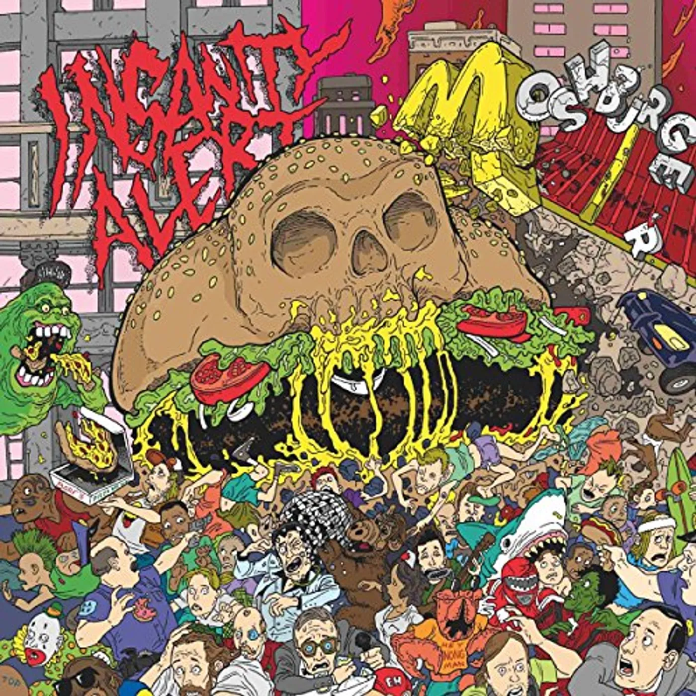 Insanity Alert Moshburger Vinyl Record