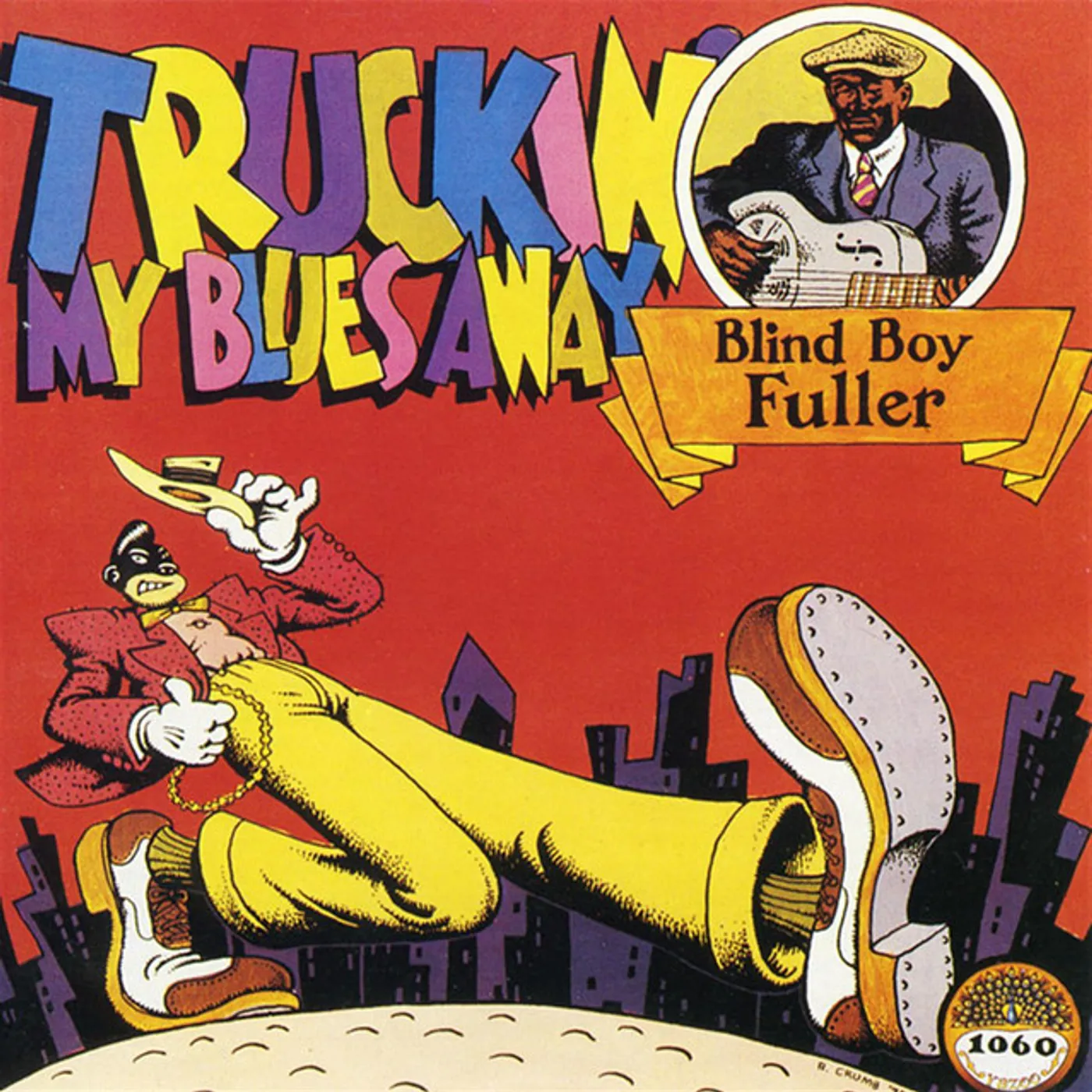 Blind Boy Fuller Truckin' My Blues Away Vinyl Record