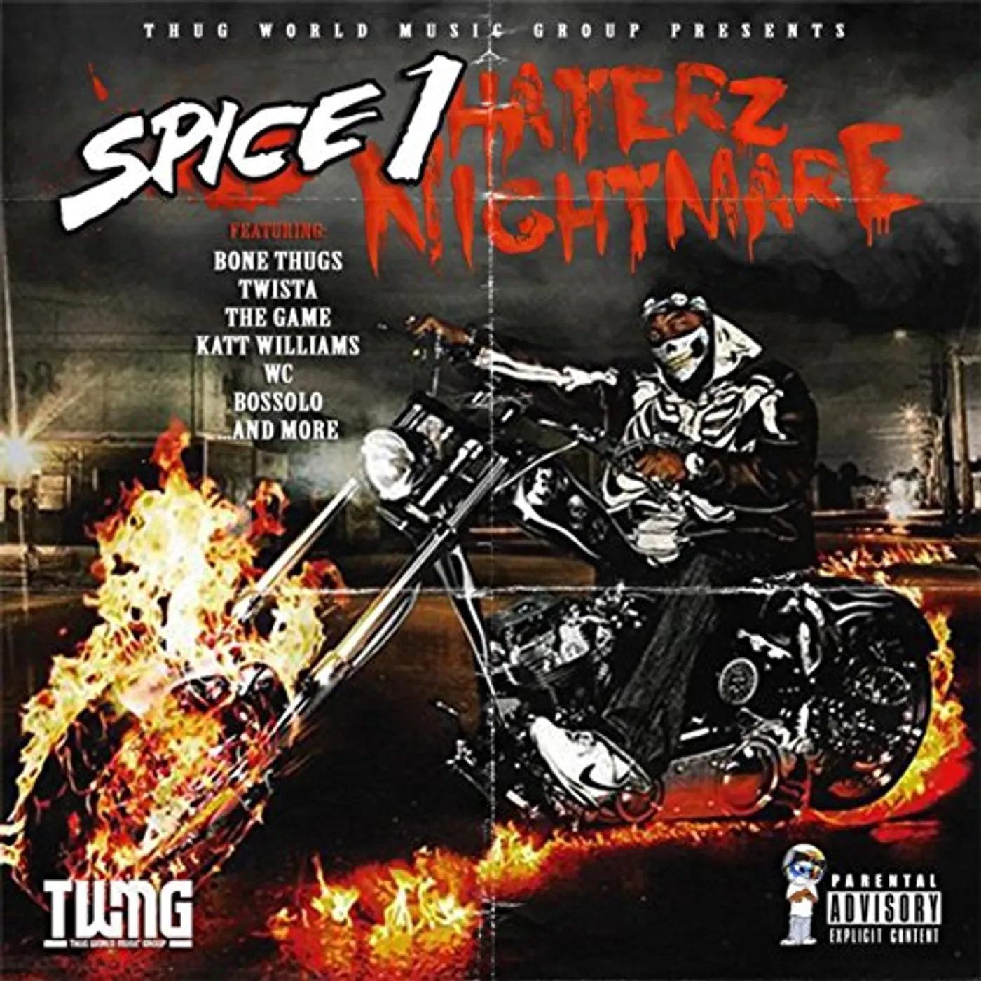 Spice 1 HATERZ NIGHTMARE CD