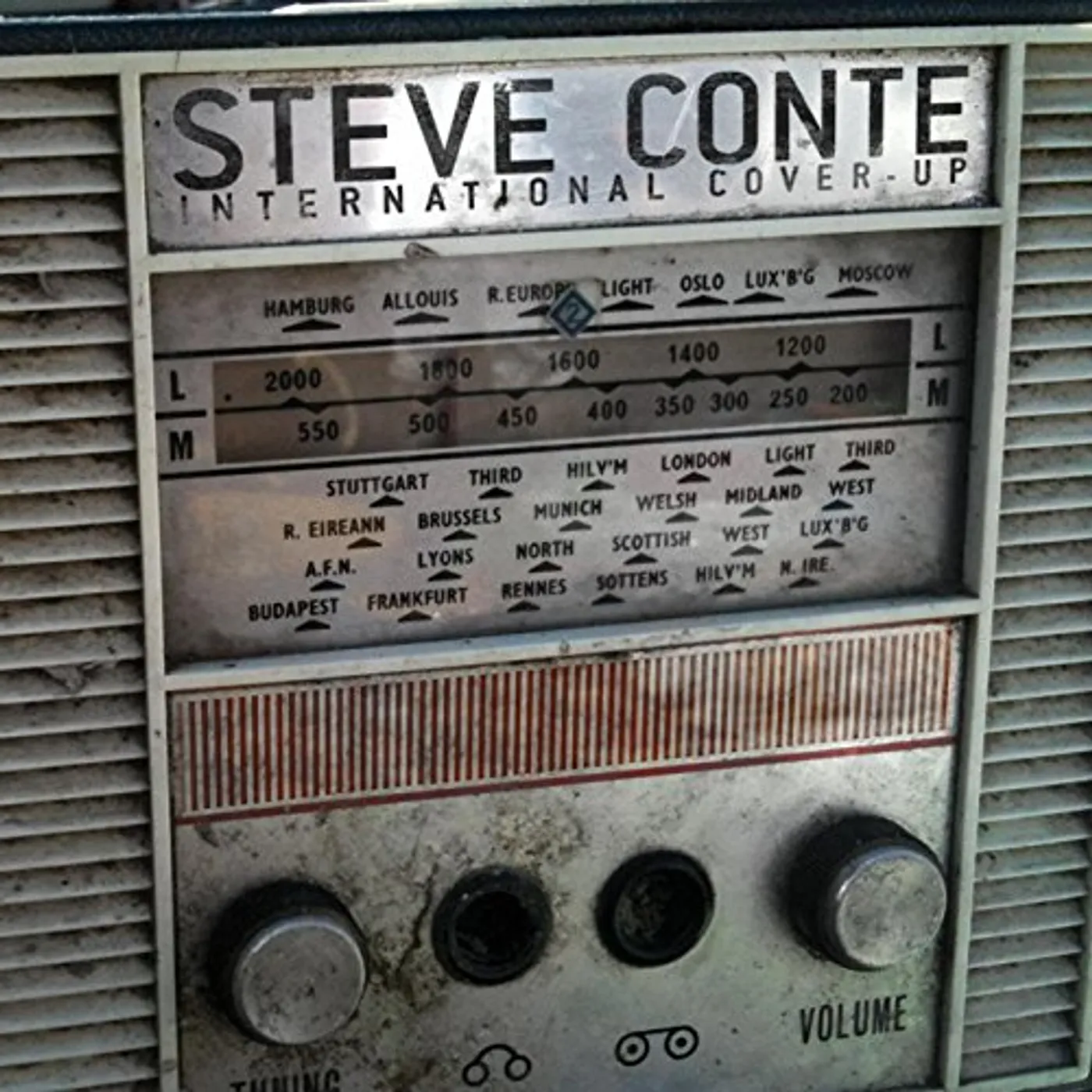 Steve Conte INTERNATIONAL COVER-UP CD