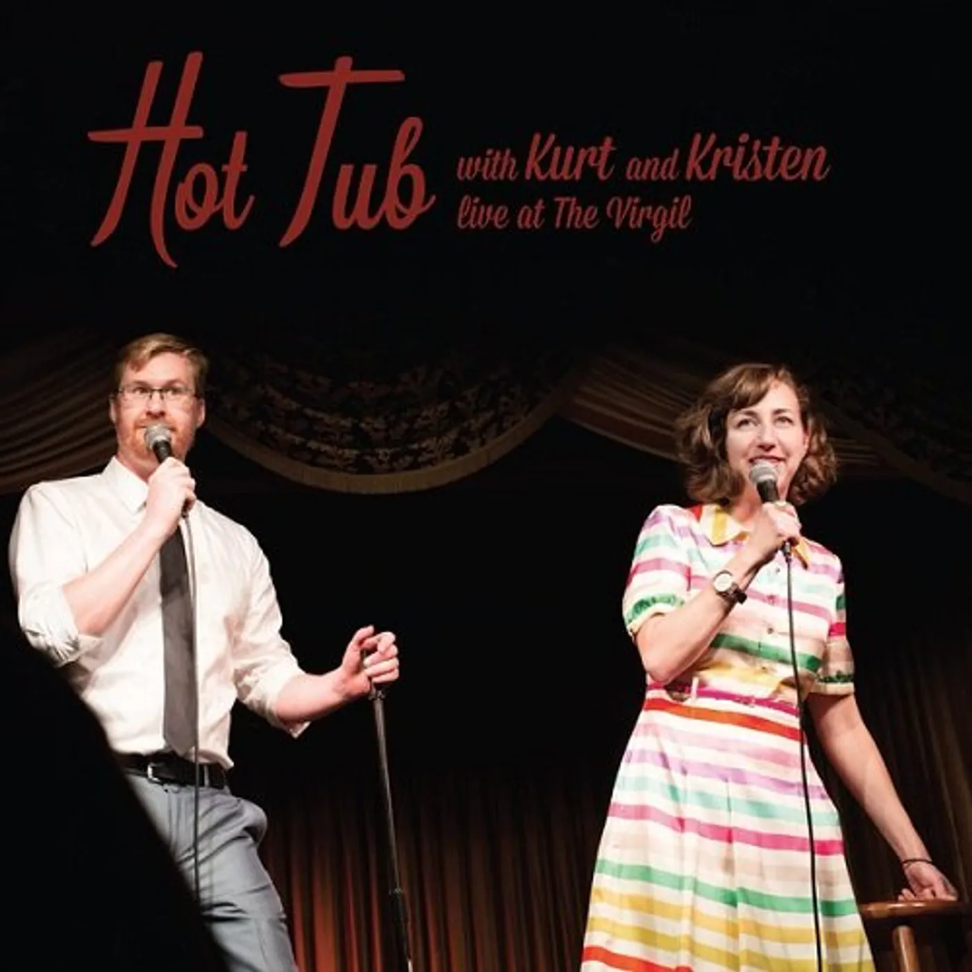 Kurt Braunohler / Kristen Schaal HOT TUB WITH KURT & KRISTEN Vinyl Record