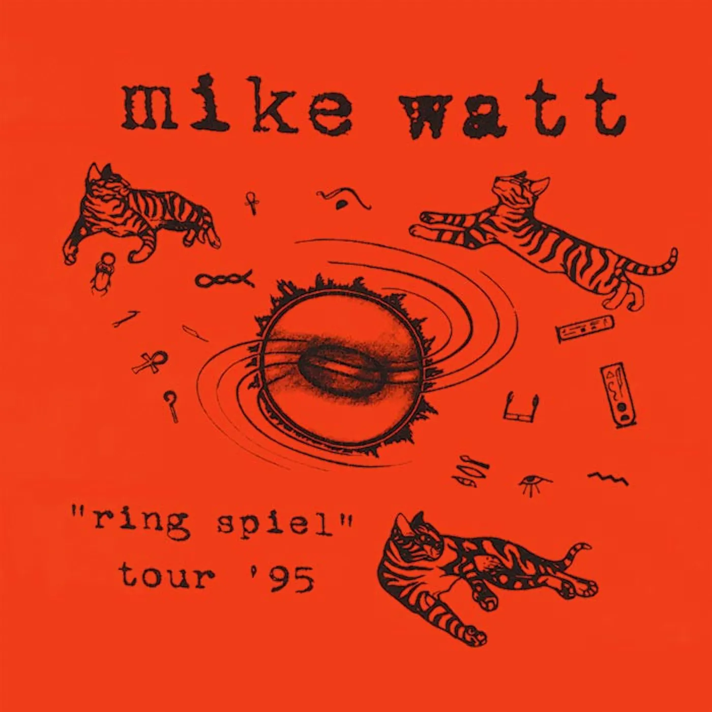 Mike Watt RING SPIEL TOUR 95 Vinyl Record