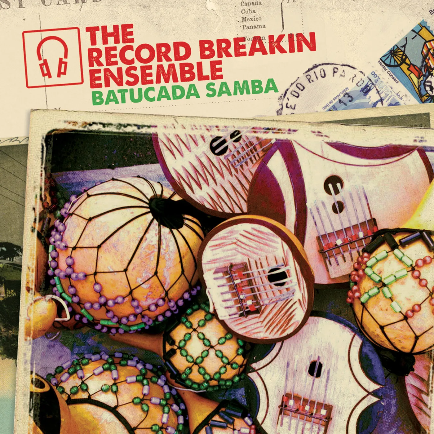 Record Breakin' Ensemble BATUCADA SAMBA Vinyl Record
