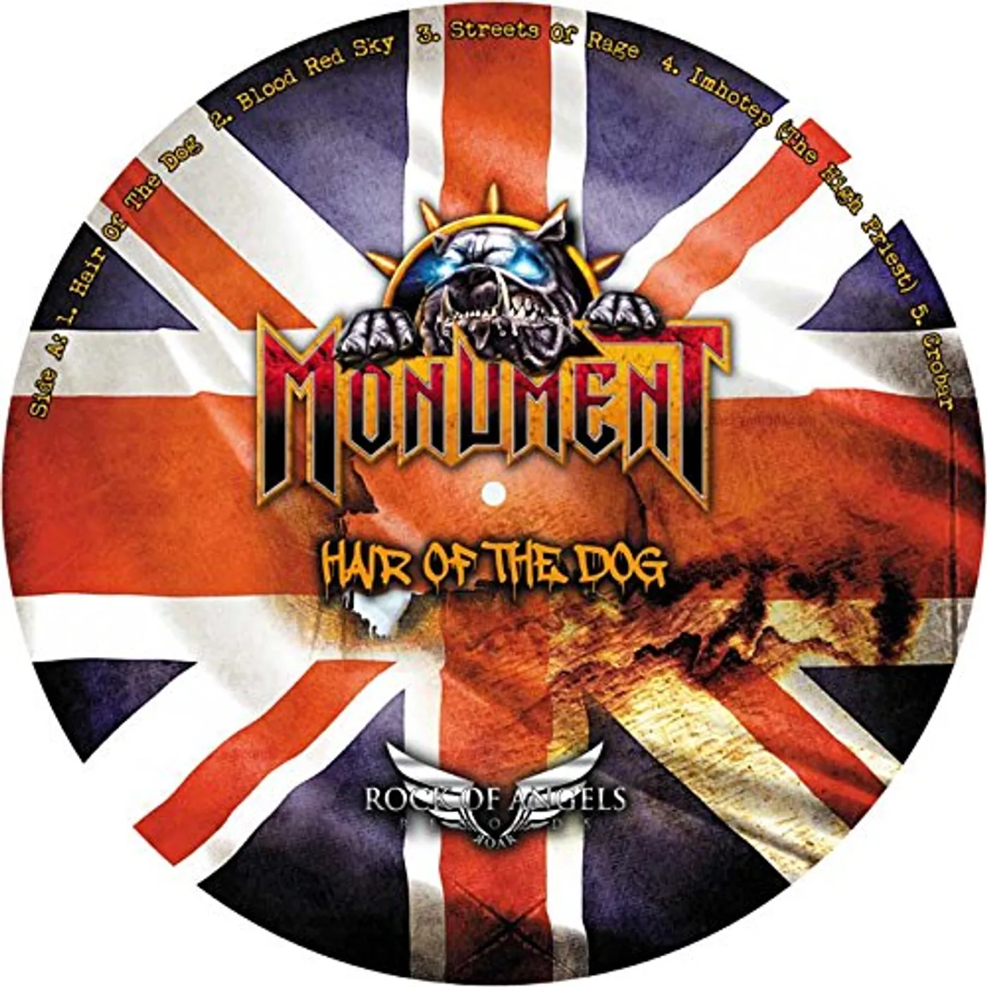 Monument HAIR OF THE DOG (LIMITED PICTURE DISC) Vinyl Record