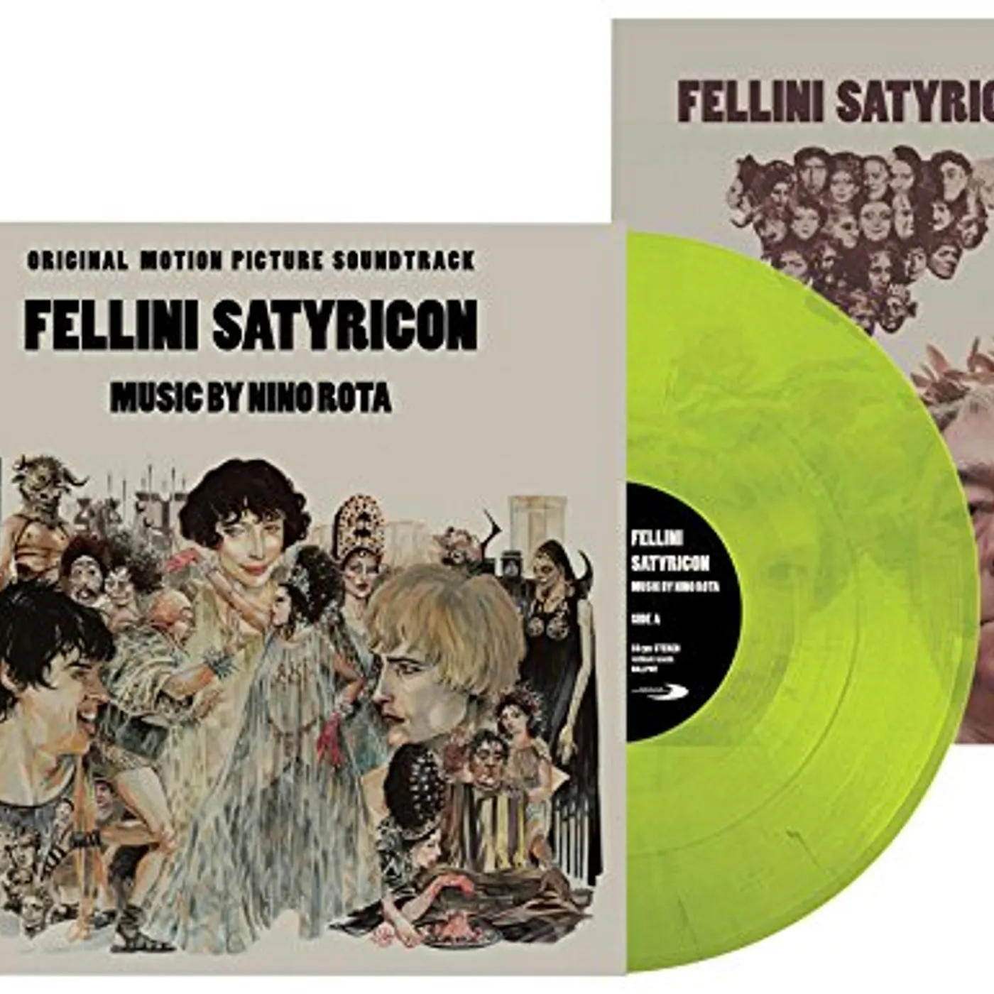 Nino Rota FELLINI SATYRICON - Original Soundtrack Vinyl Record