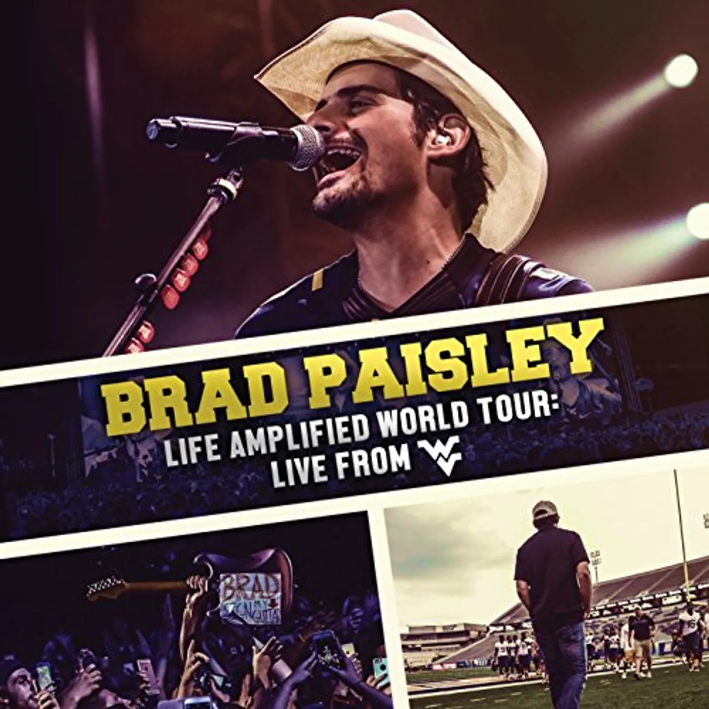 Brad Paisley LIFE AMPLIFIED WORLD TOUR: LIVE FROM WVU CD