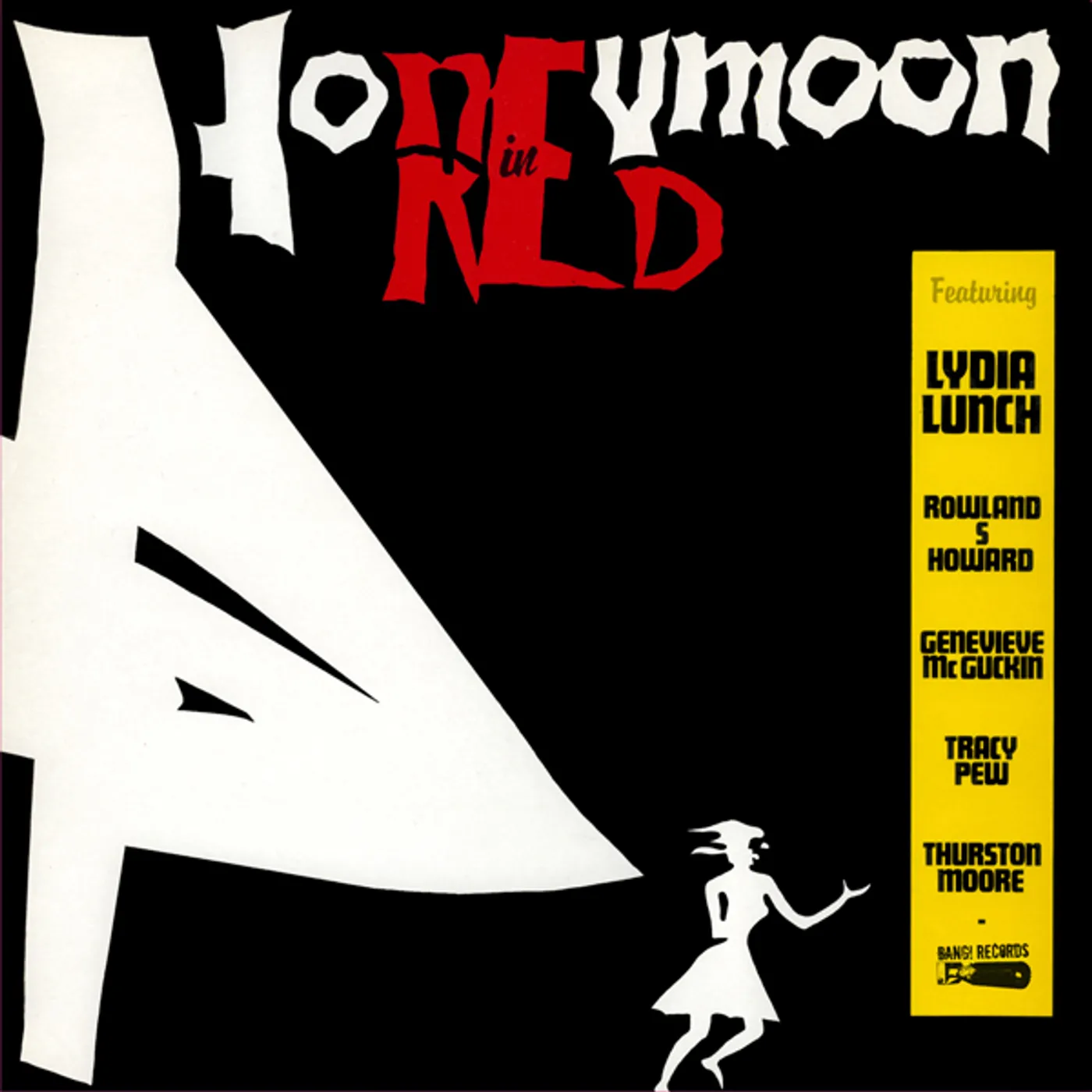 Lydia Lunch 67080 Honeymoon In Red Vinyl Record