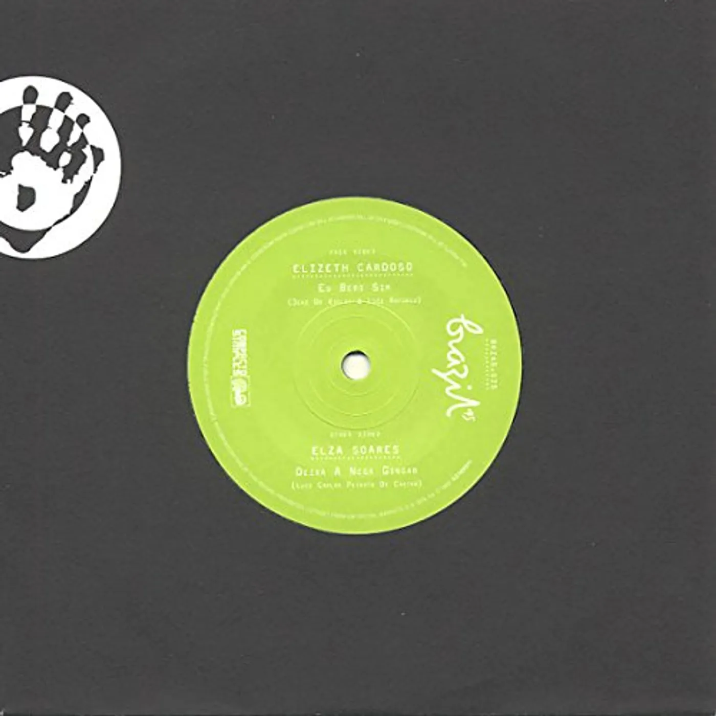 Elizeth Cardoso EU BEBO SIM / DEIXA A NEGA GIN Vinyl Record