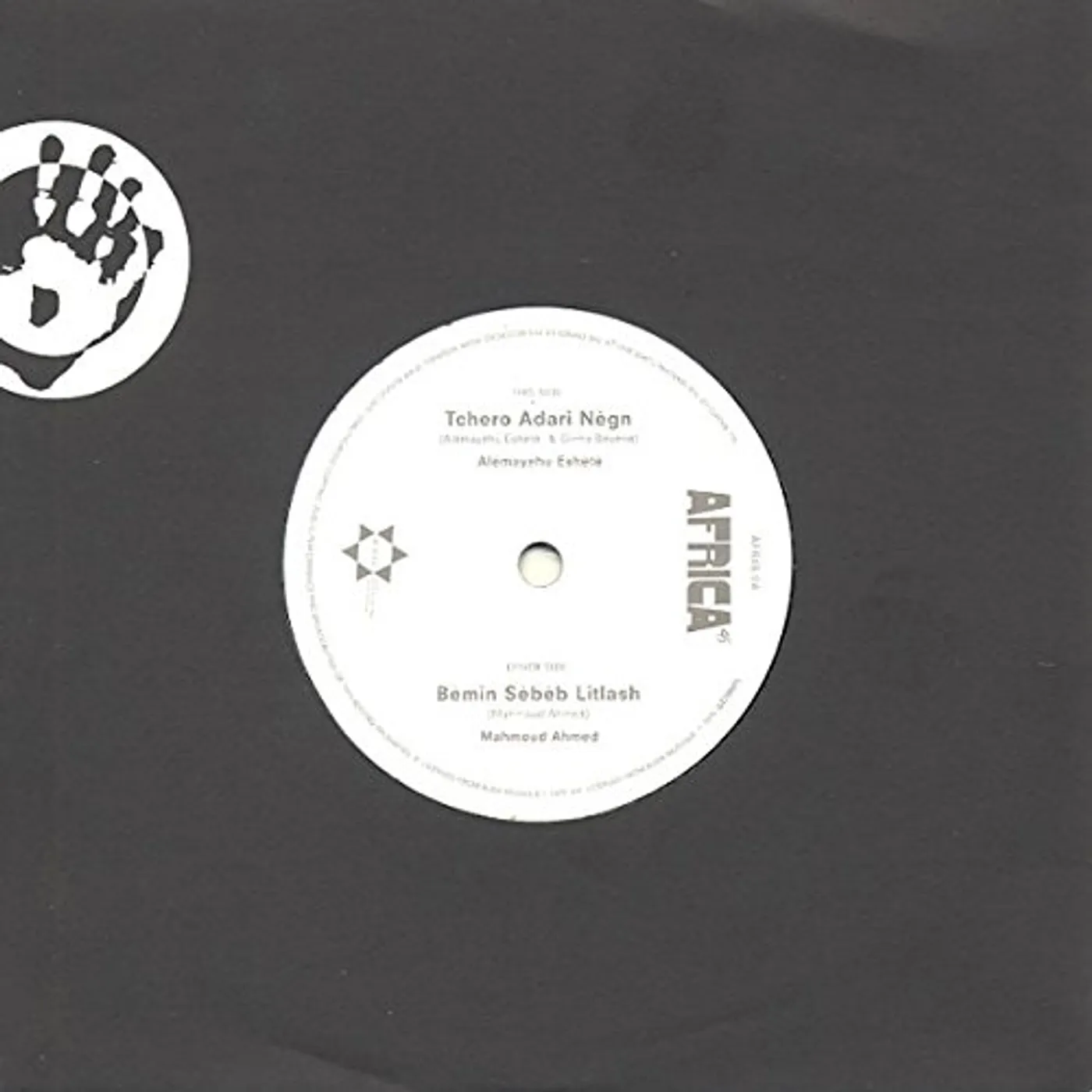 Alemayehu Eshete TCHERO ADARI NEGN / BEMEN SEBEB Vinyl Record