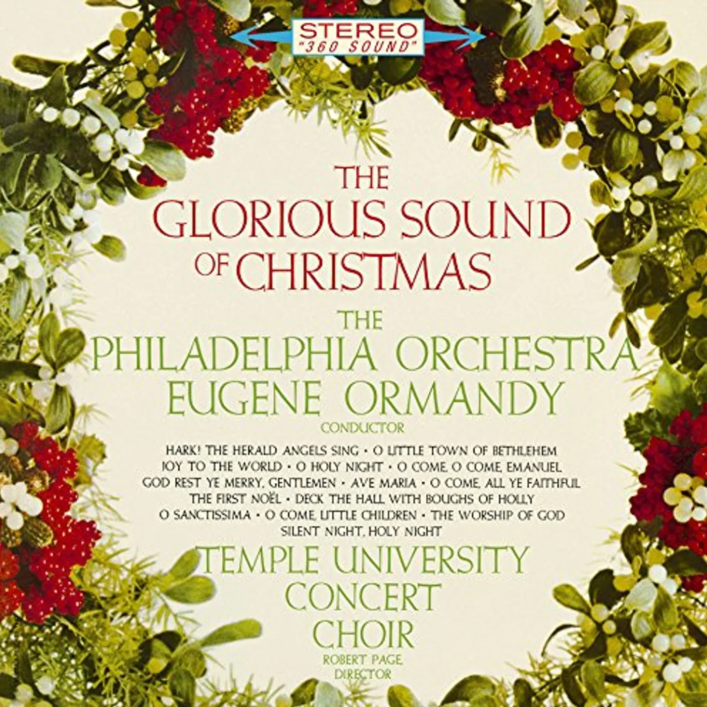 Eugene Ormandy GLORIOUS SOUND OF CHRISTMAS CD