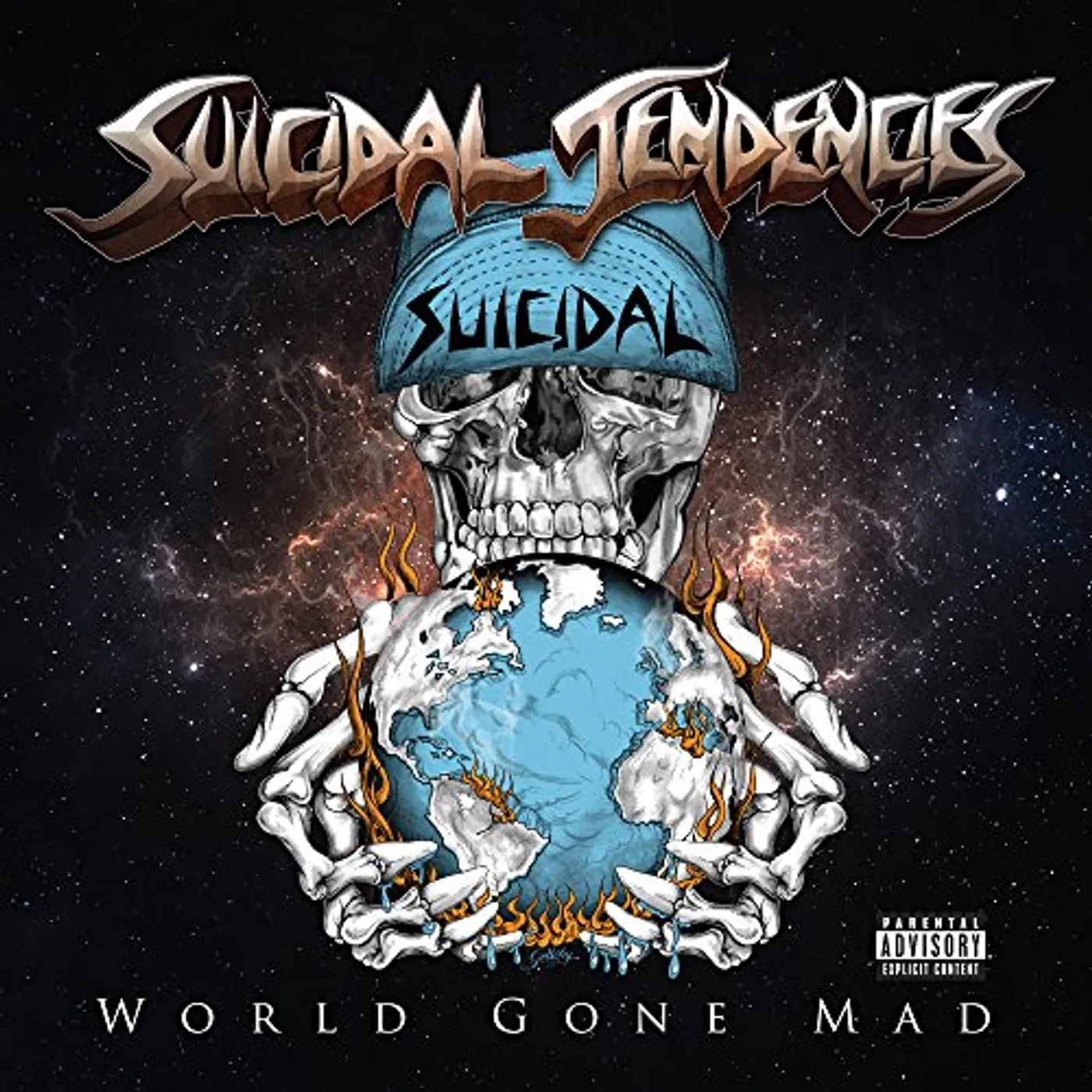 Suicidal Tendencies WORLD GONE MAD (BLUE VINYL) Vinyl Record