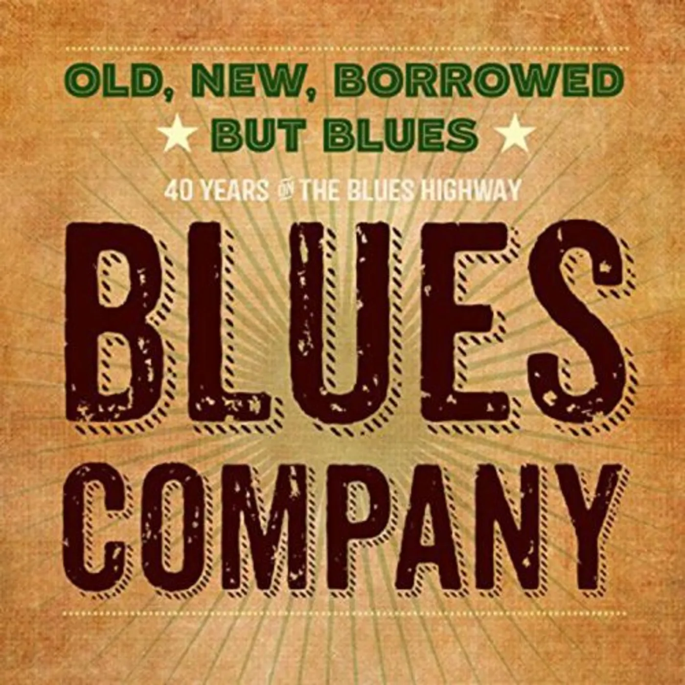 Blues Company OLD NEW BORROWED BUT BLUES CD