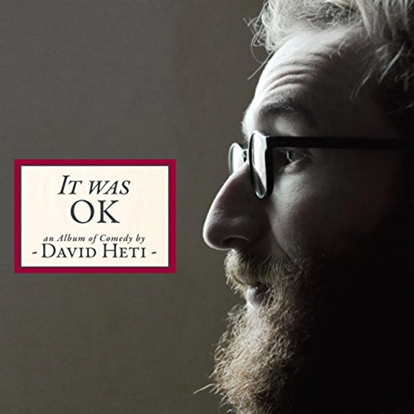 IT WAS OK AN ALBUM OF COMEDY BY DAVID HETI CD