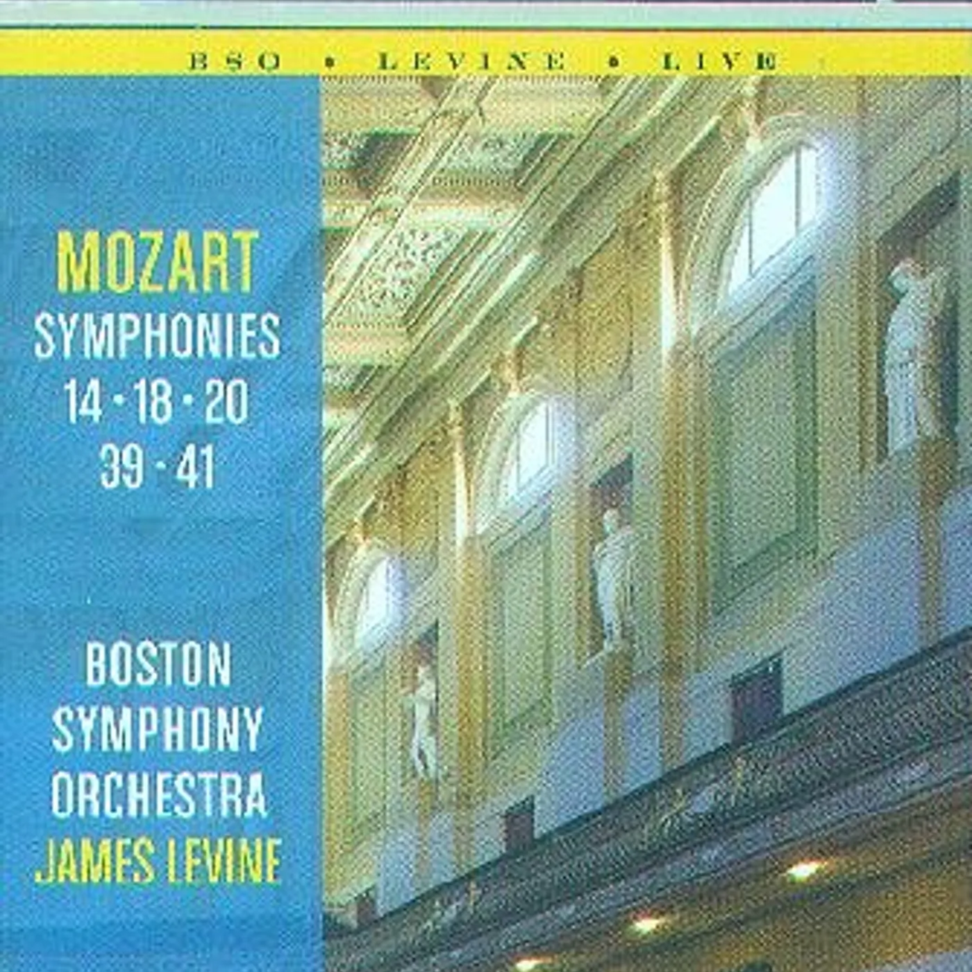 Boston Symphony Orchestra MOZART: SYMPHONIES 14, 18, 20, 39, 41 CD