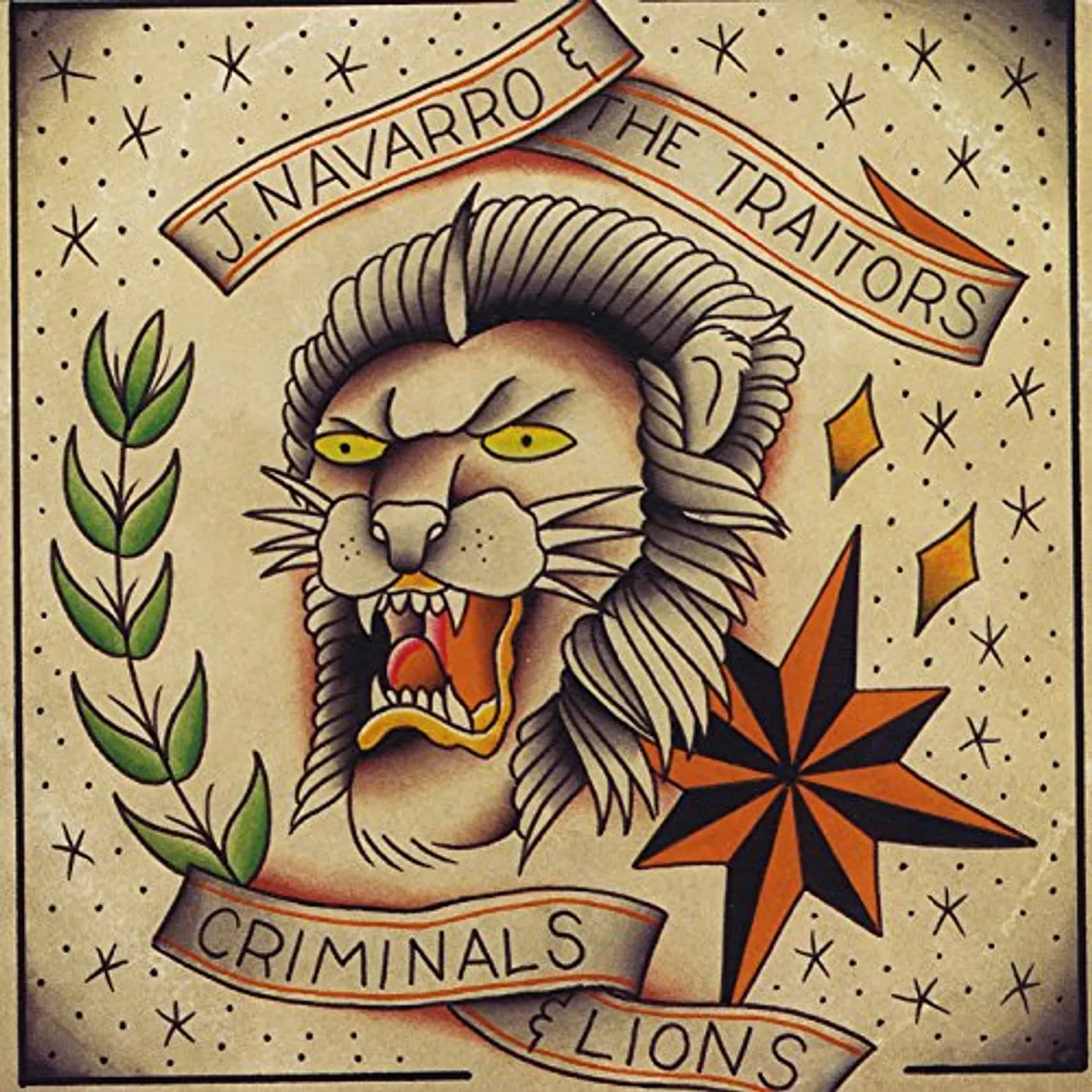 J Navarro & the Traitors CRIMINALS & LIONS CD