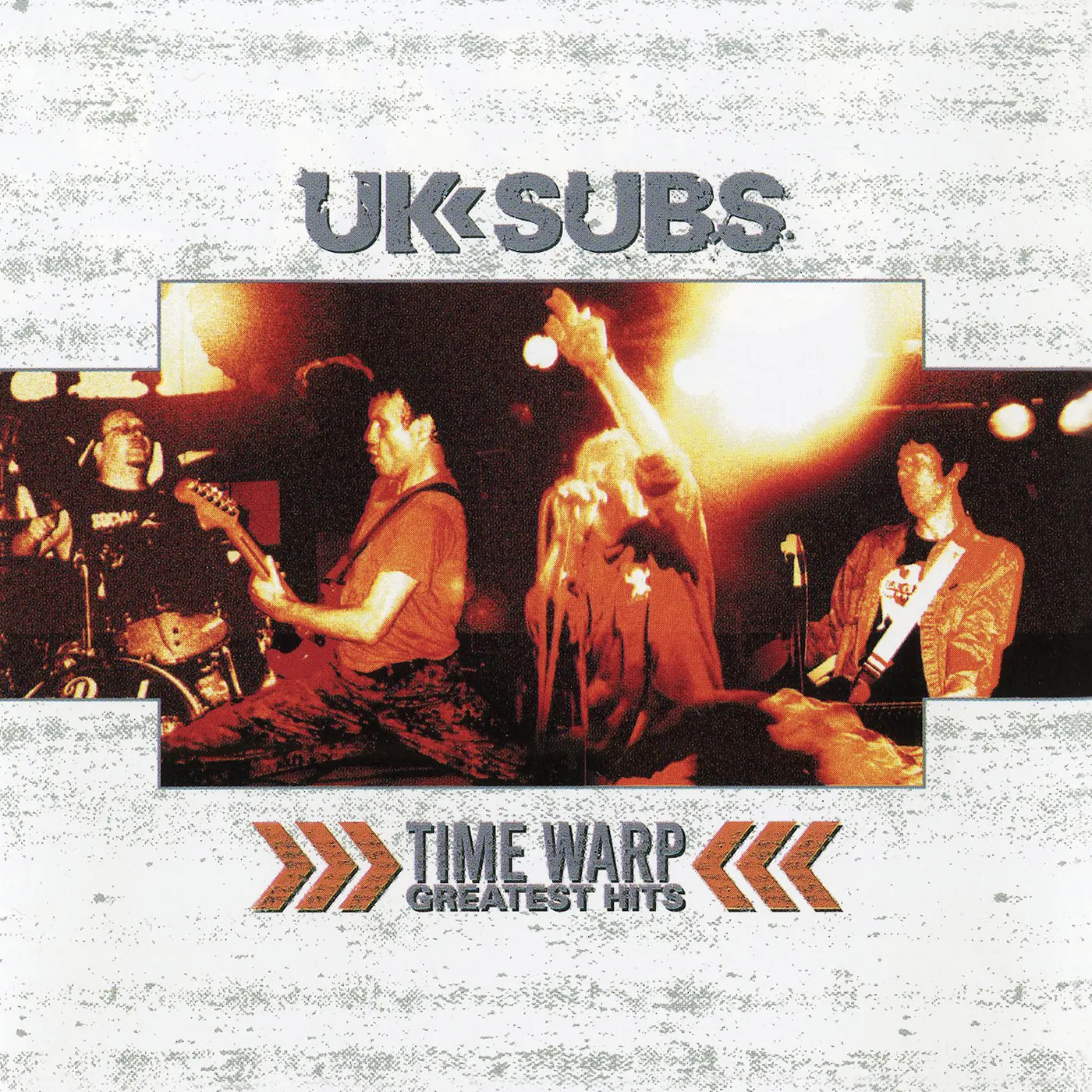 U.K. Subs TIME WARP - GREATEST HITS Vinyl Record
