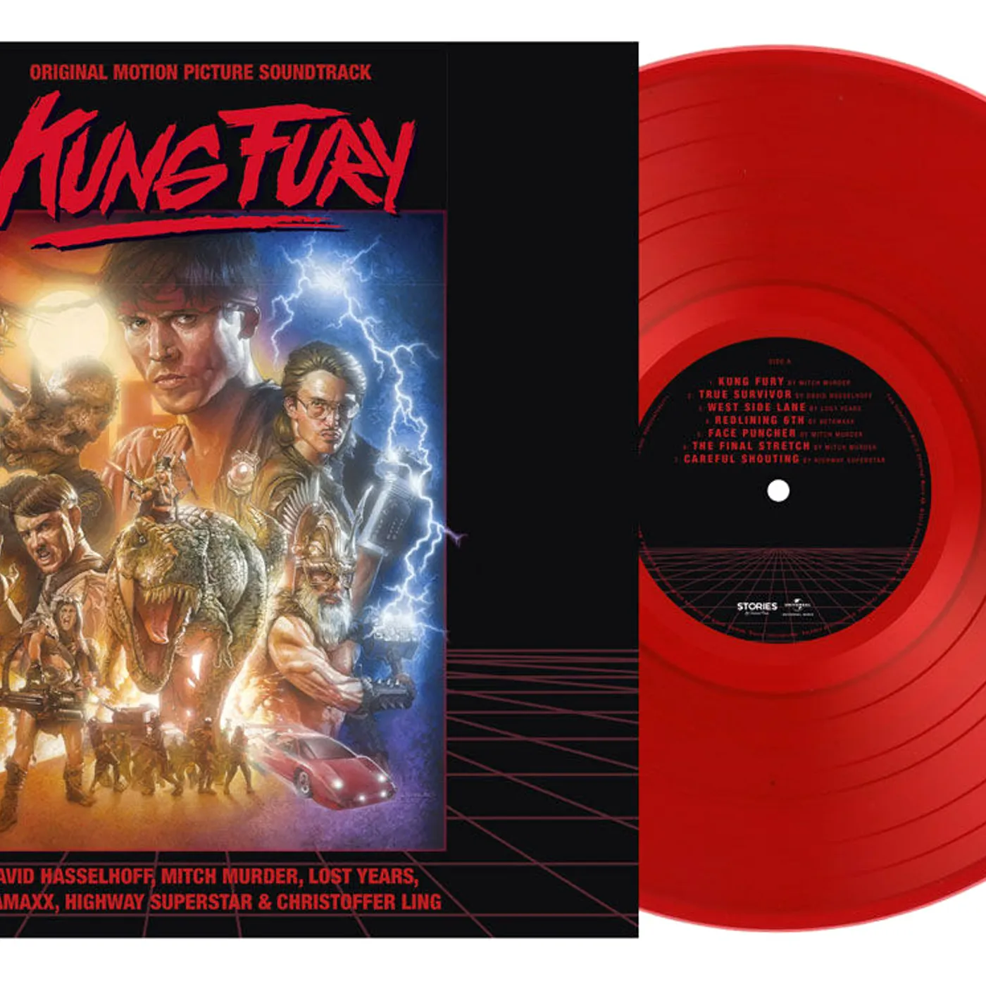 KUNG FURY / O.S.T. Vinyl Record - Holland Release