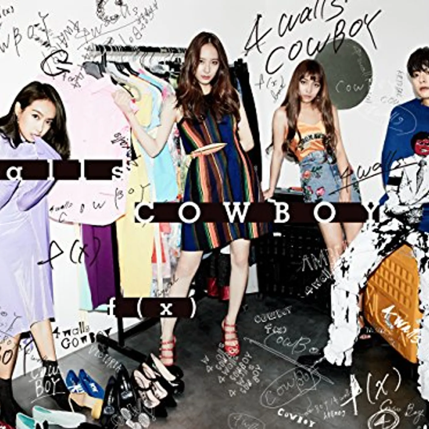f(x) 4 WALLS / COWBOY CD