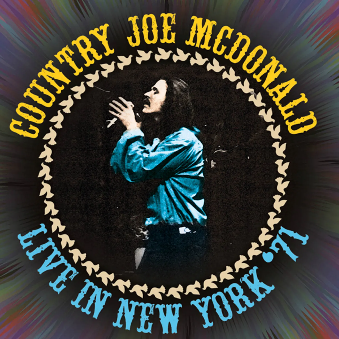 Country Joe McDonald LIVE IN NEW YORK 71 CD