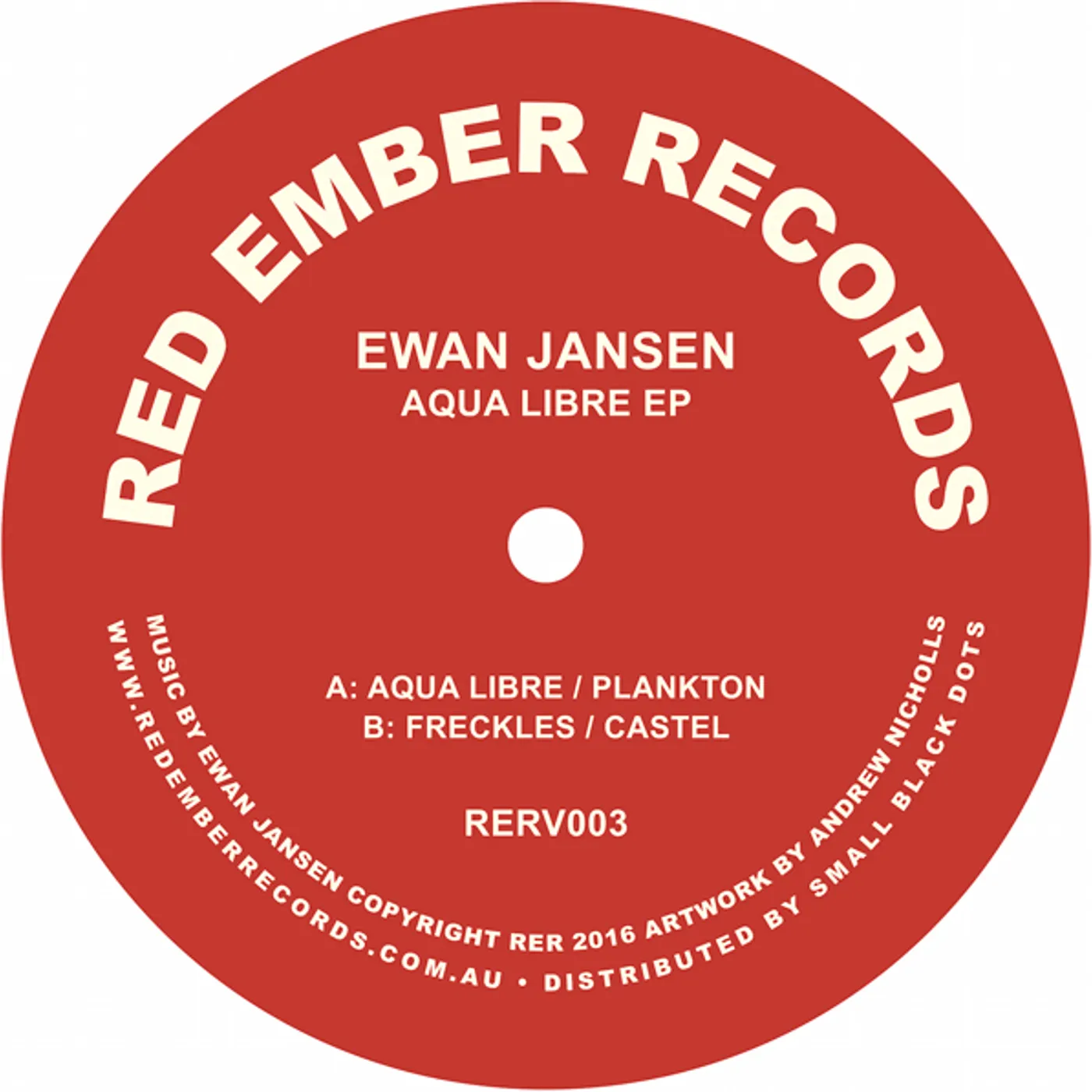 Ewan Jansen AQUA LIBRE Vinyl Record