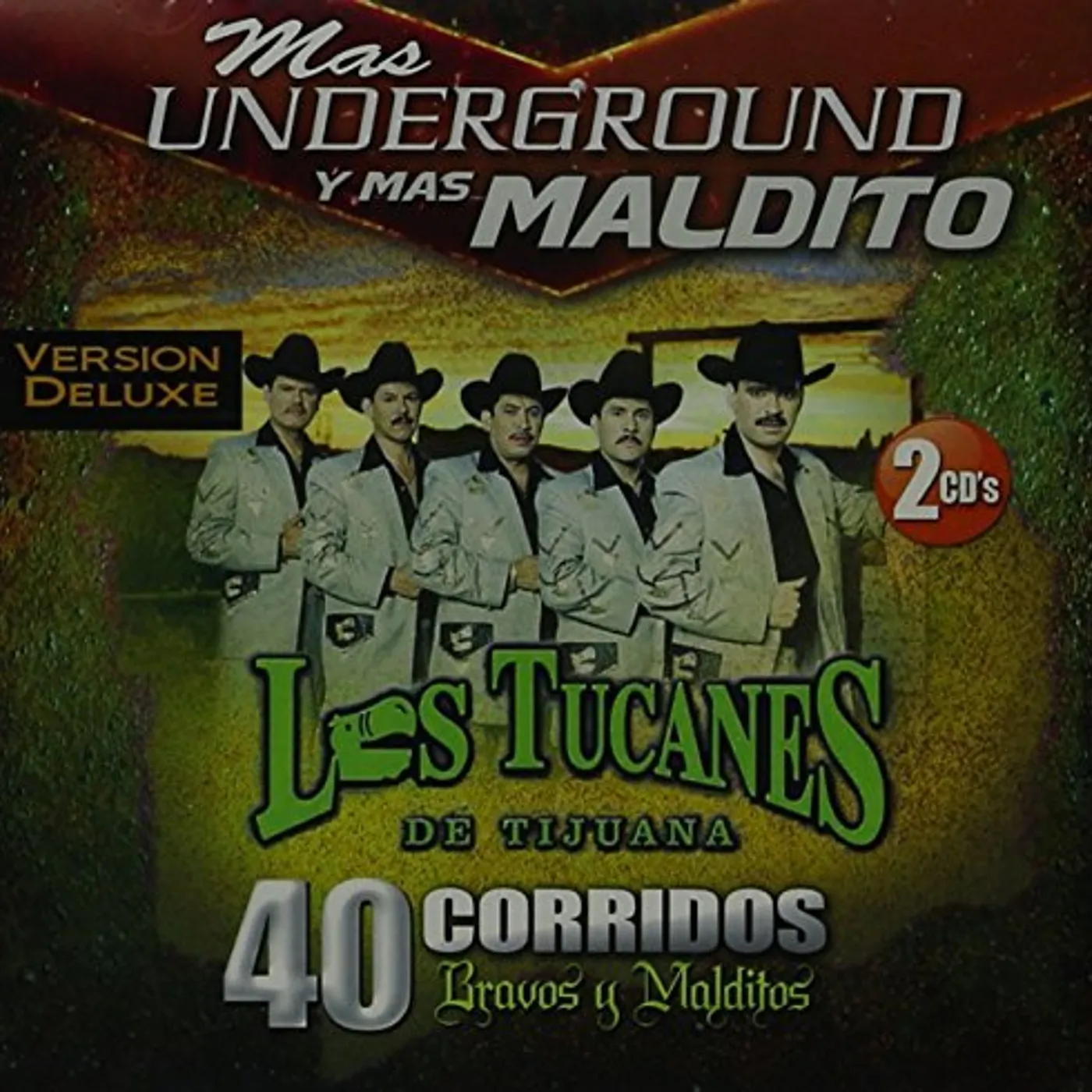 Los Tucanes De Tijuana 40 CORRIDOS / BRAVOS Y MALDITOS CD