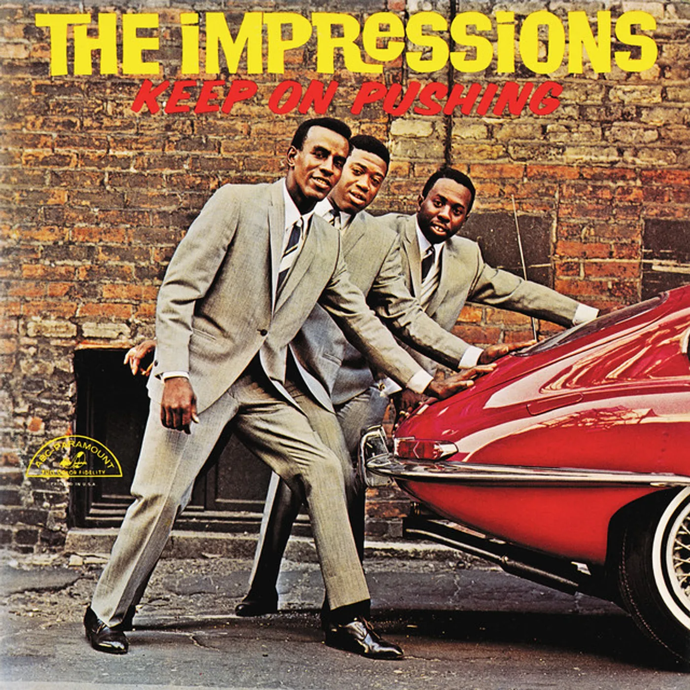 The Impressions Keep On Pushing Vinyl Record