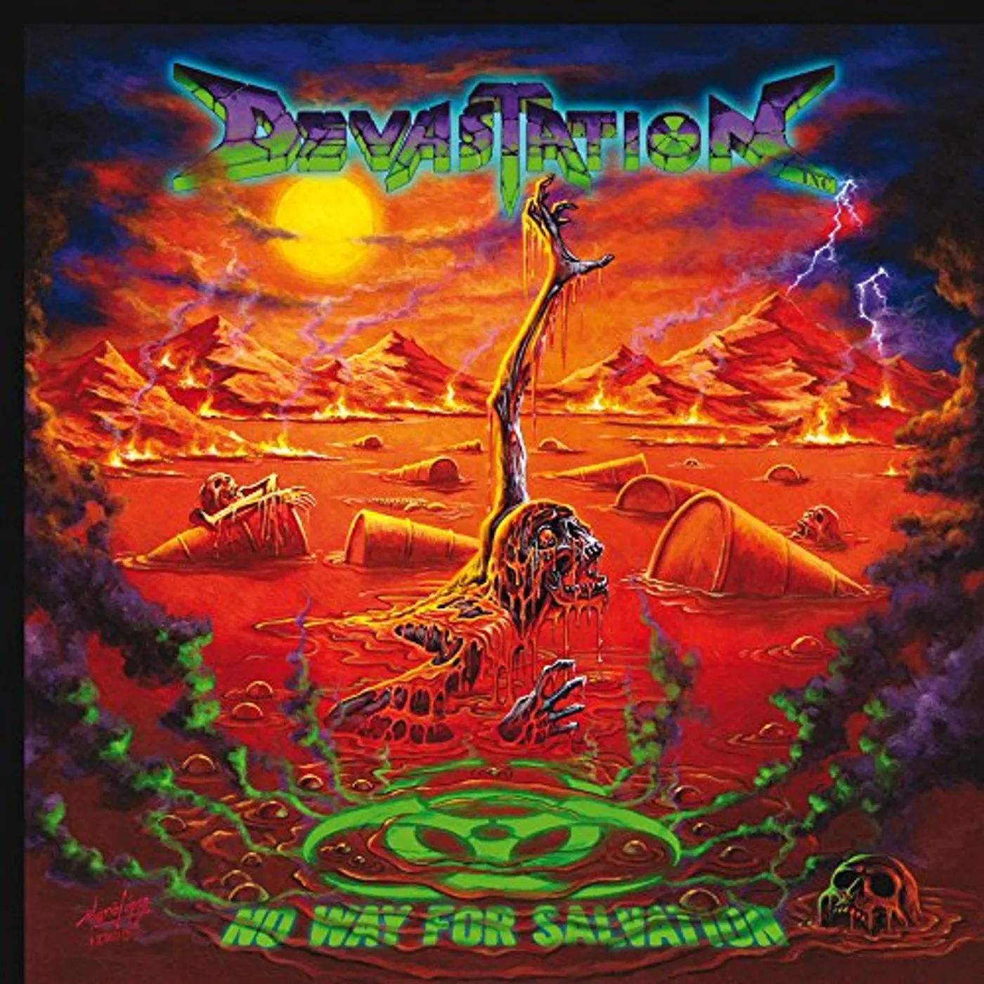 Devastation NO WAY FOR SALVATION CD