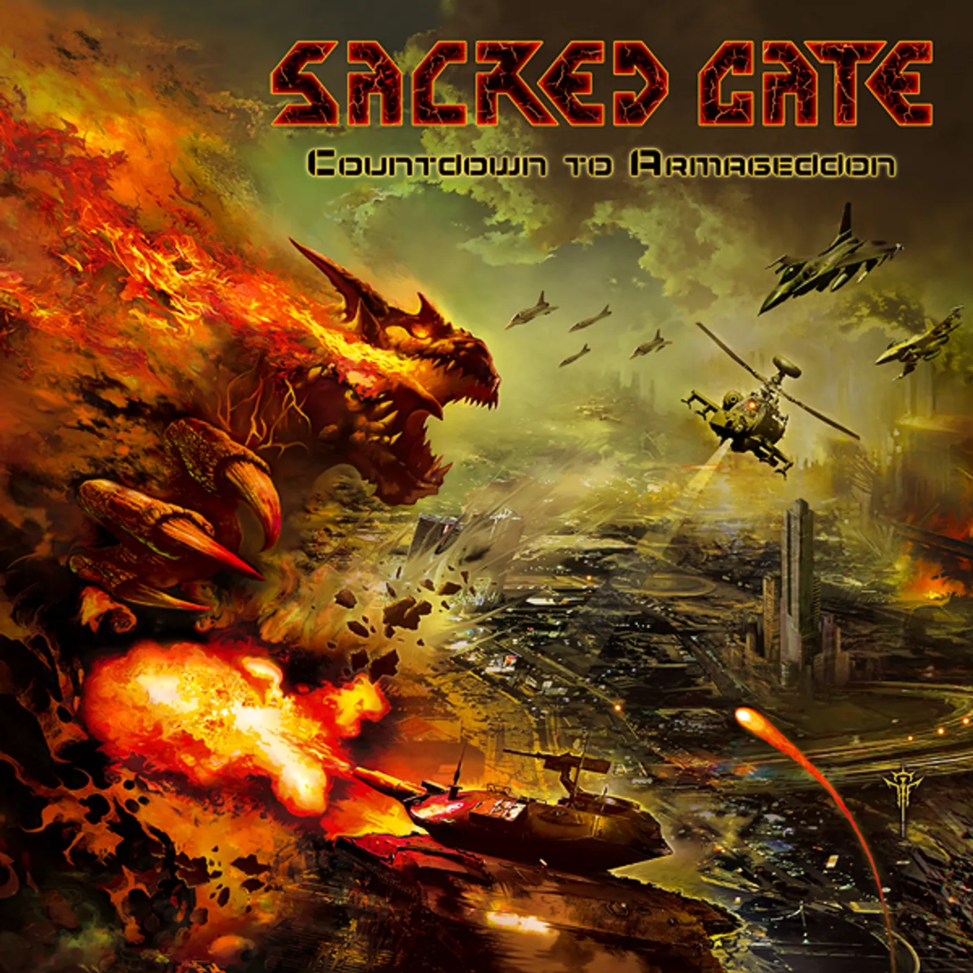 Sacred Gate COUNTDOWN TO ARMAGEDDON CD