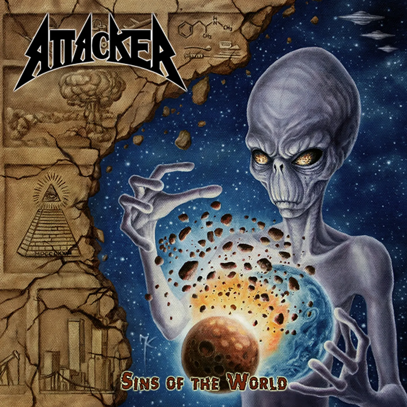 Attacker SINS OF THE WORLD CD