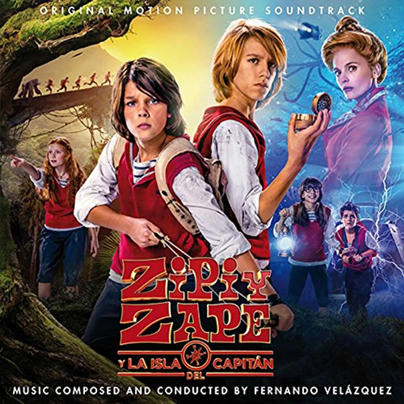 Fernando Velázquez ZIPI Y ZAPE Y LA ISLA DEL CAPITAN / Original Soundtrack CD