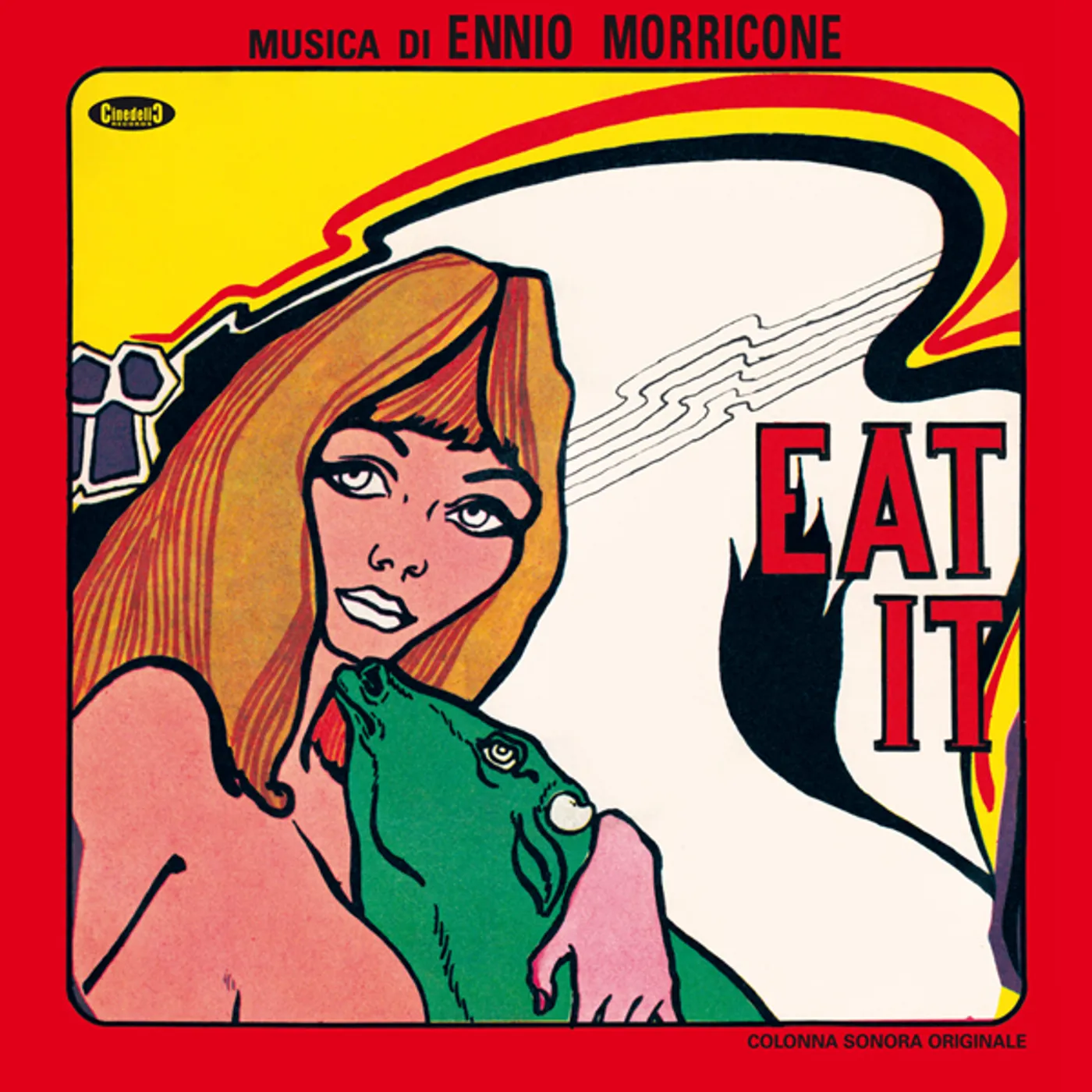 Ennio Morricone EAT IT (MANGIALA) - Original Soundtrack Vinyl Record
