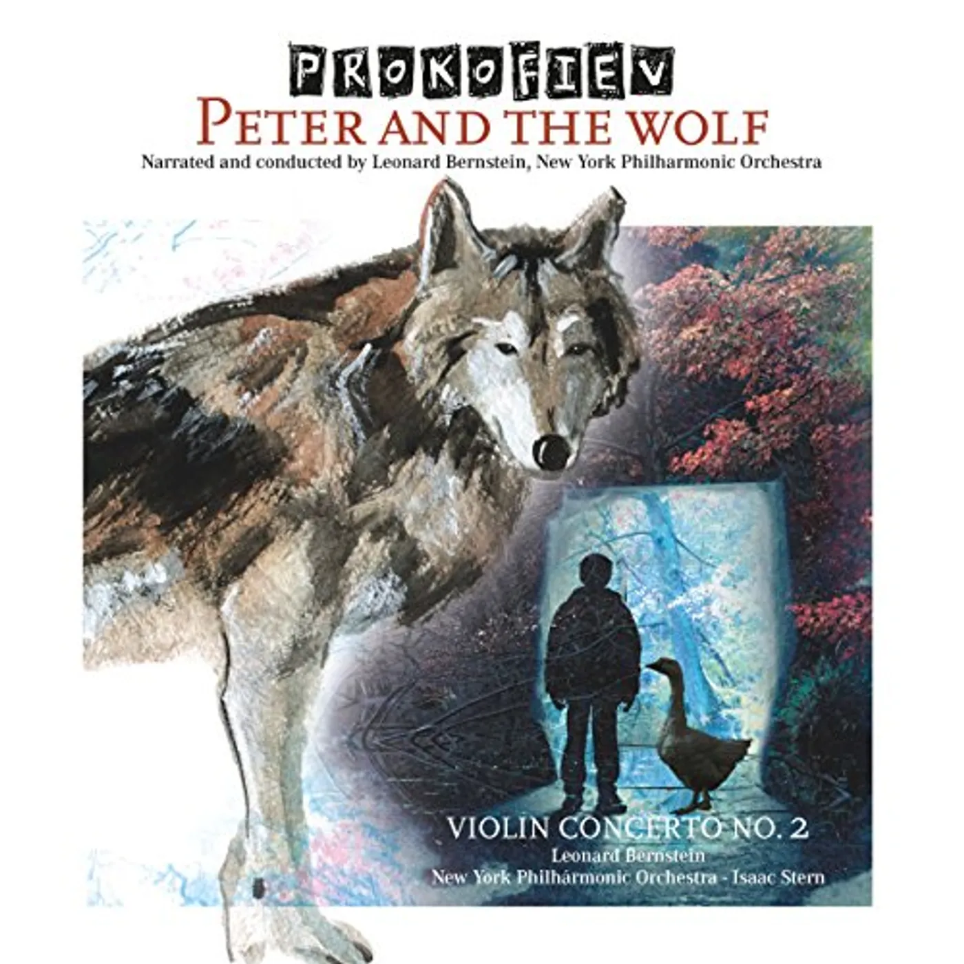 Sergei Prokofiev PETER & THE WOLF / VIOLIN CONCERTO 2 Vinyl Record