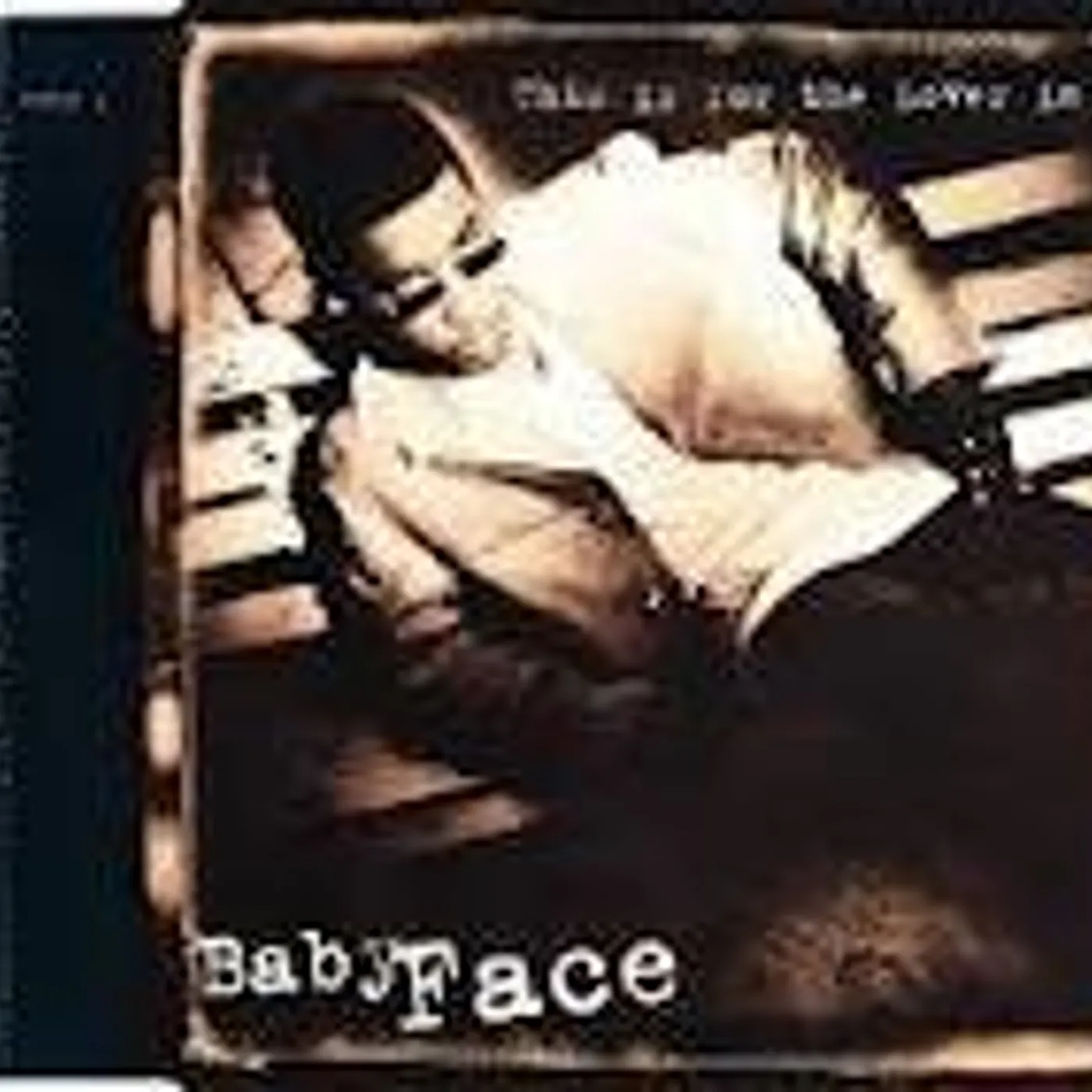 Babyface THIS IS FOR THE LOVER IN YOU (4 MIXES) CD
