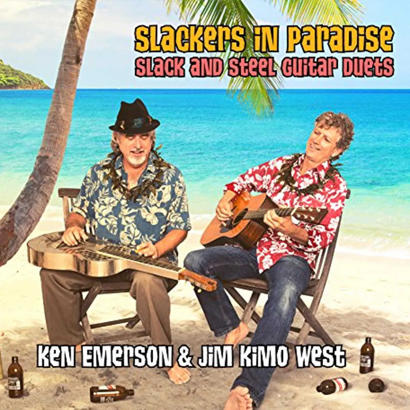 Ken Emerson SLACKERS IN PARADISE: SLACK & STEEL GUITAR DUETS CD