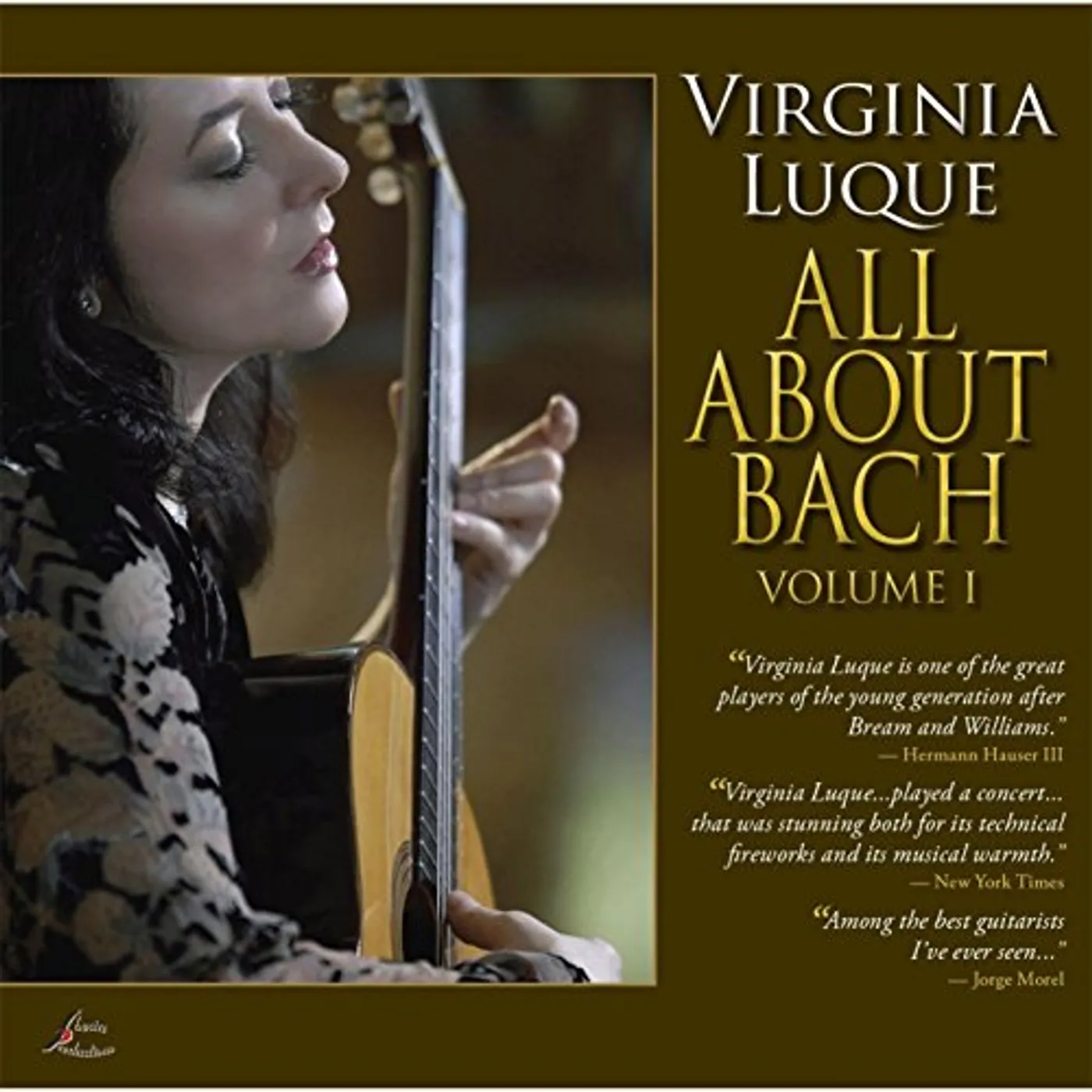 Virginia Luque ALL ABOUT BACH CD