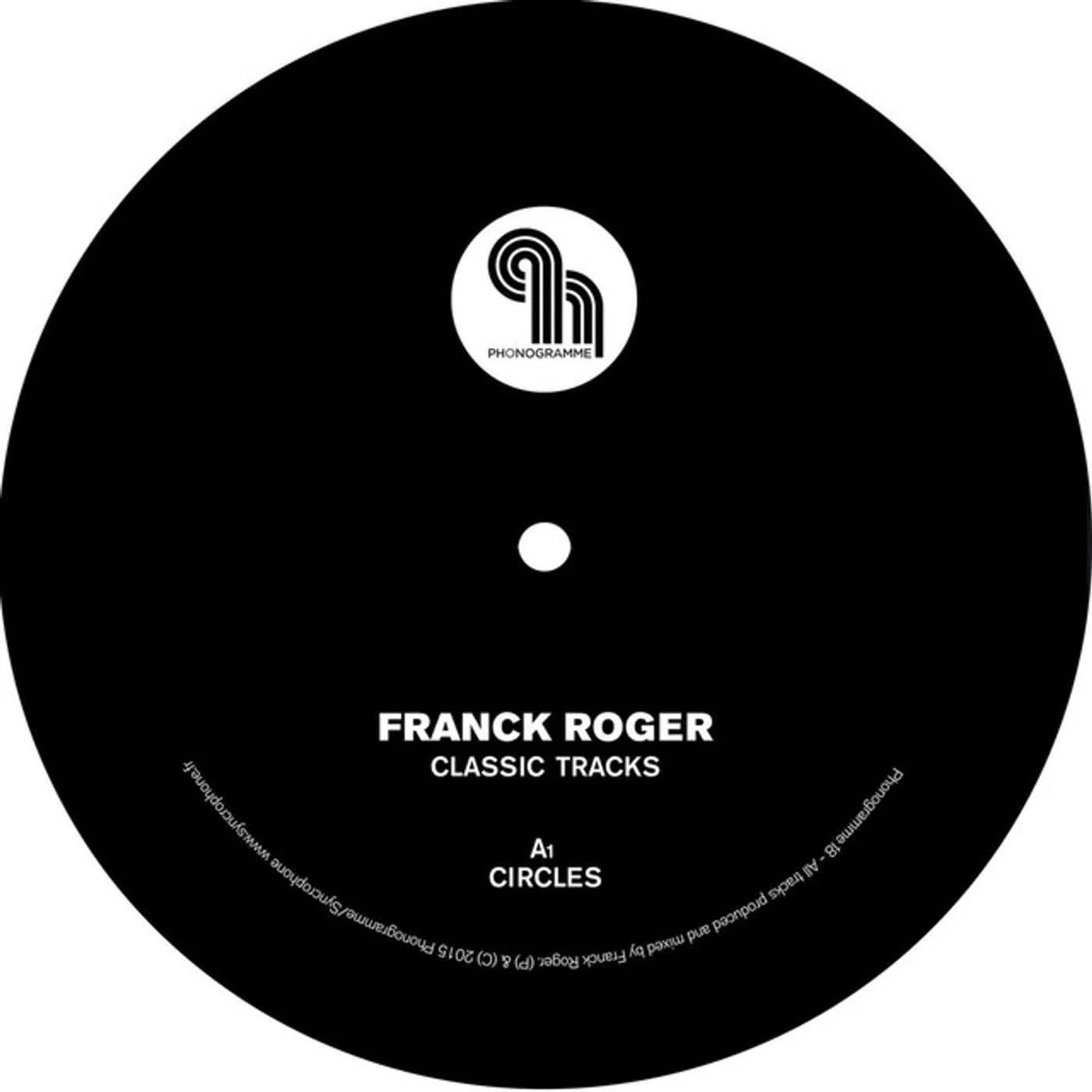 Franck Roger CLASSIC TRACKS Vinyl Record