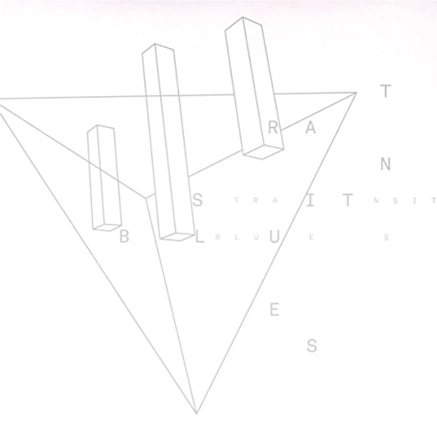 The Devil Wears Prada TRANSIT BLUES (BLUE VINYL) Vinyl Record