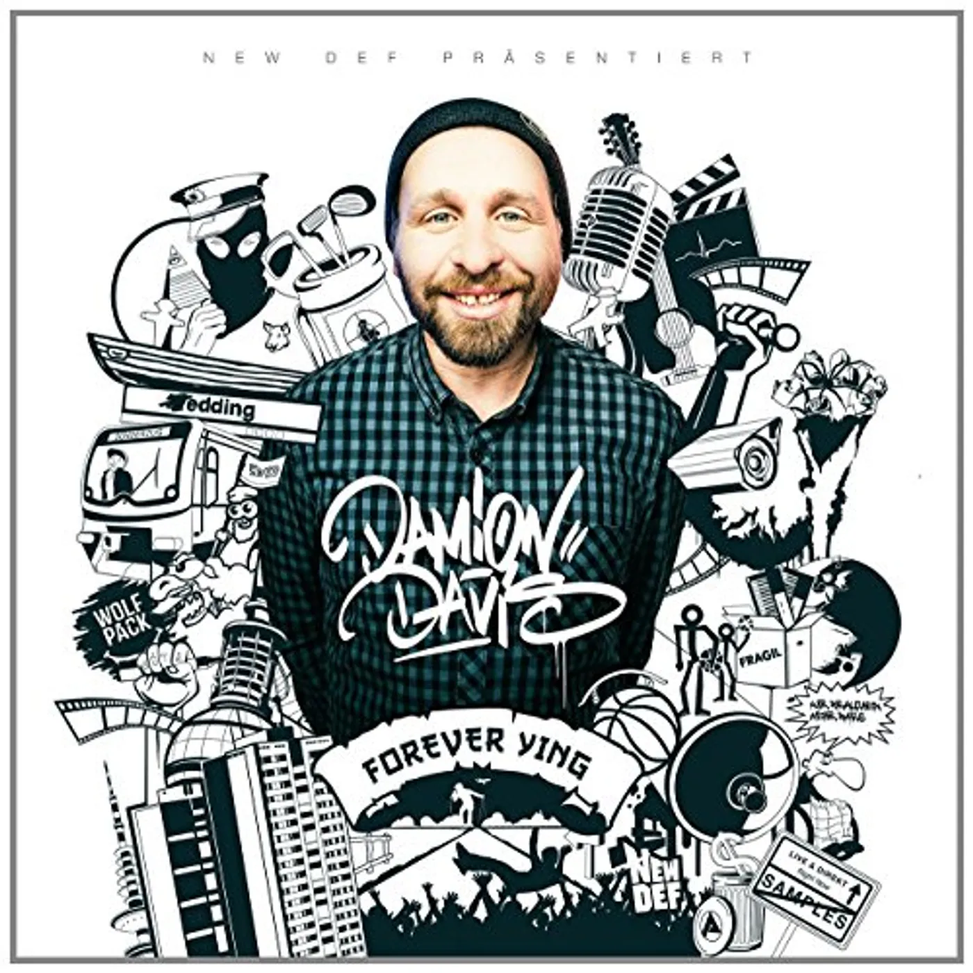 Damion Davis FOREVER YING Vinyl Record