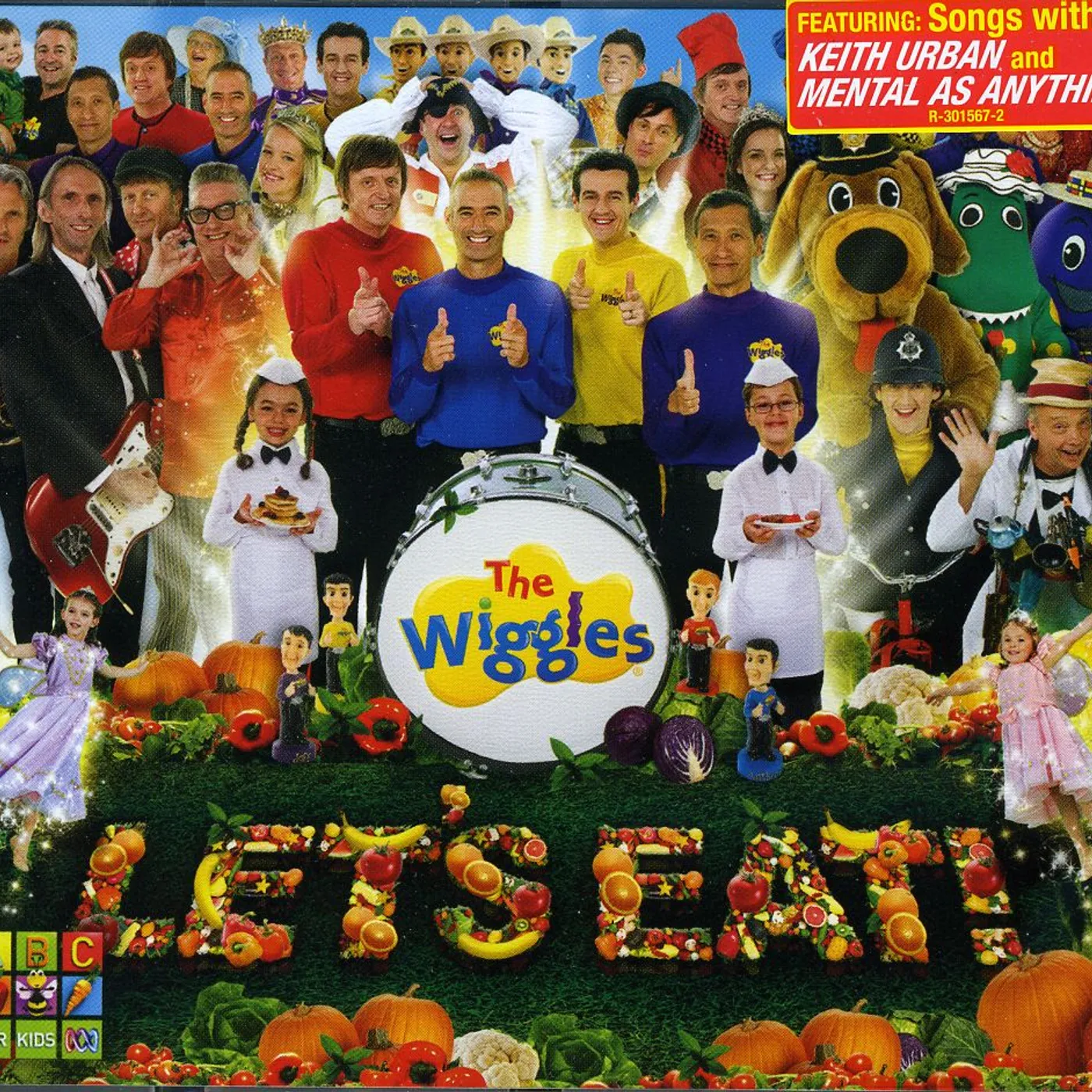 The Wiggles LETS EAT CD