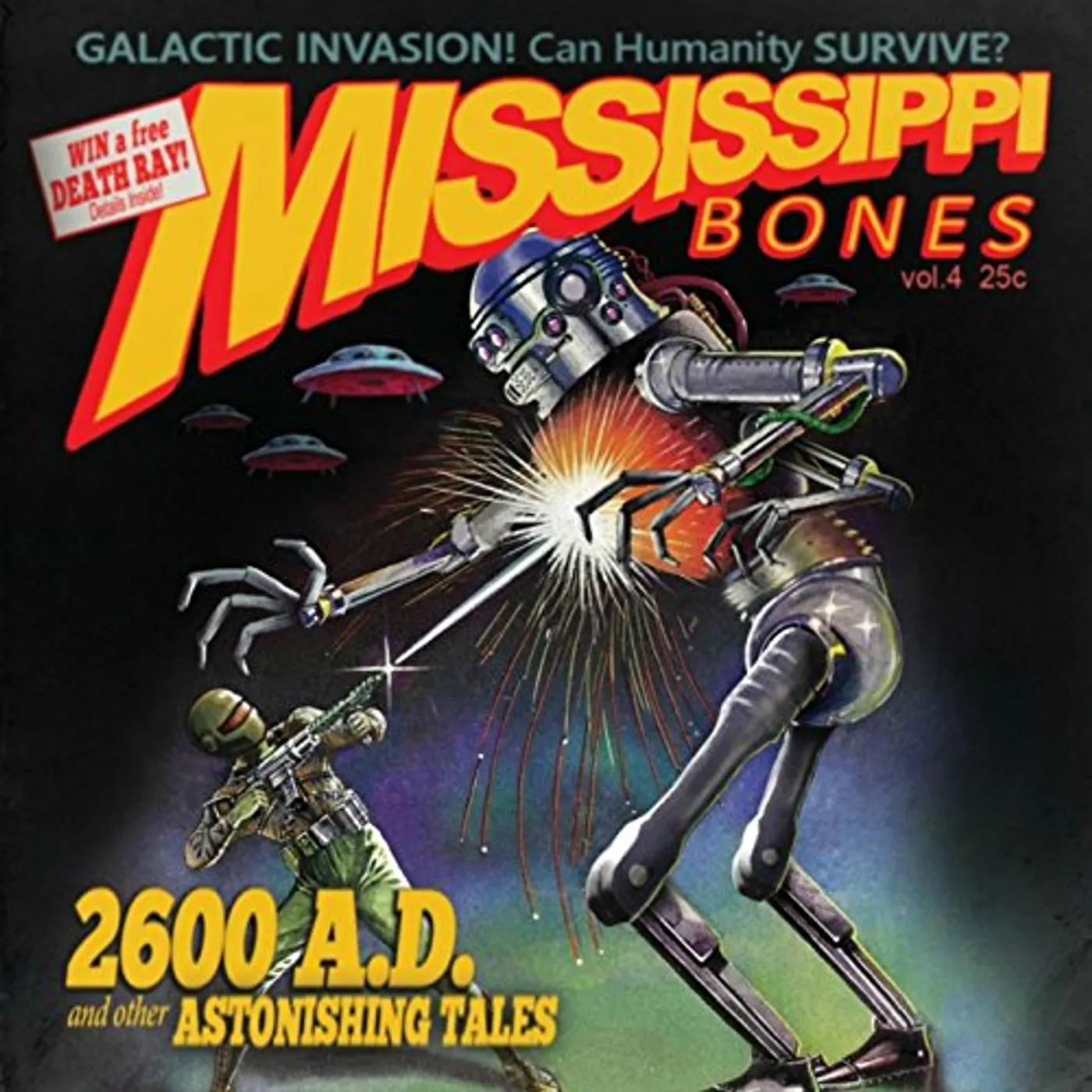 Mississippi Bones 2600 AD: AND OTHER ASTONISHING TALES CD