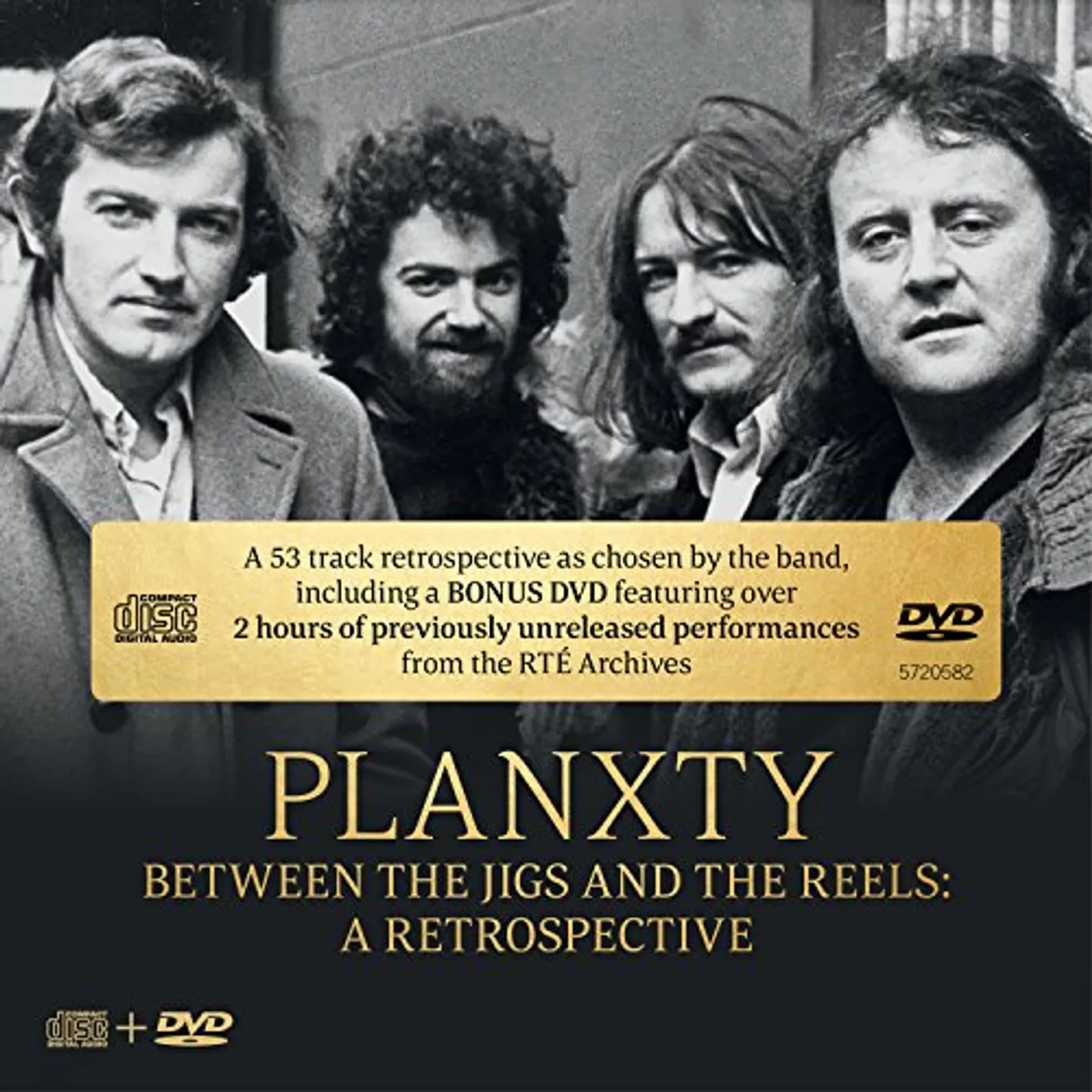 Planxty BETWEEN THE JIGS & THE REELS (CD+DVD PAL/REGION 0) CD