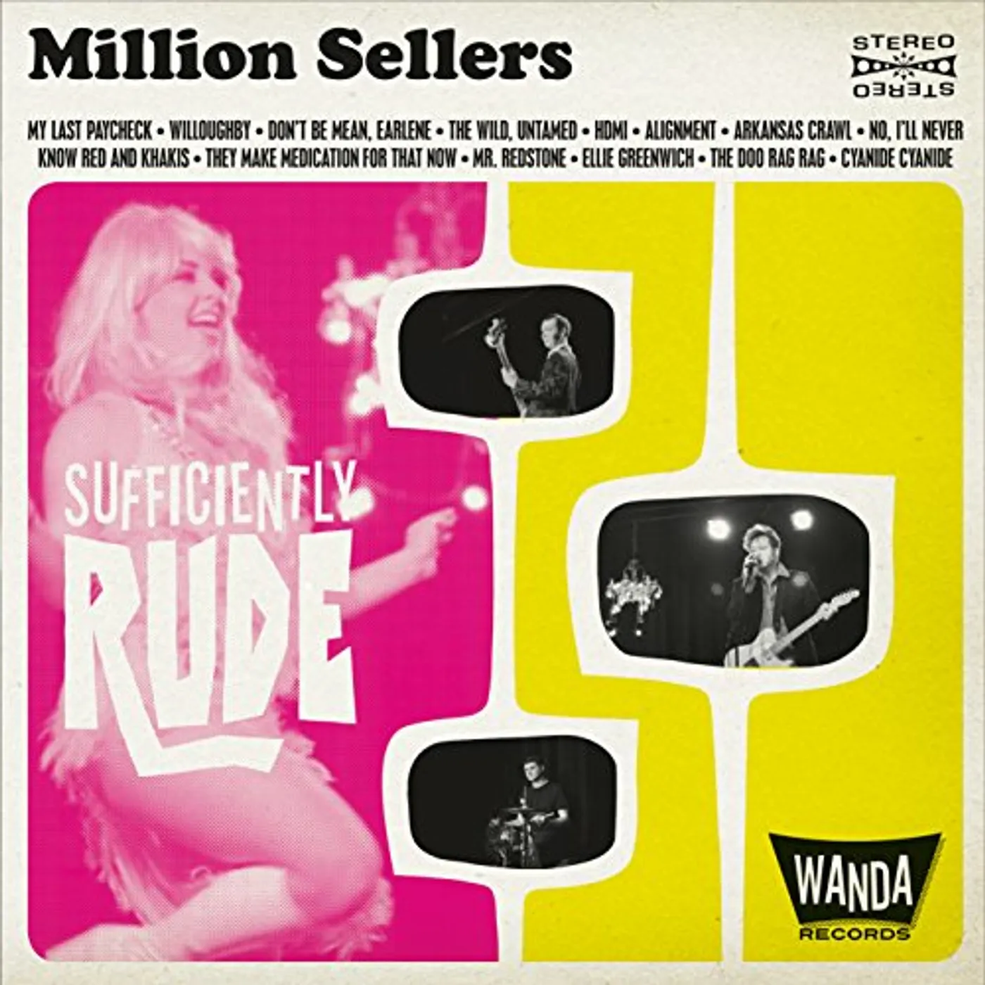 Million Sellers SUFFICIENTLY RUDE CD