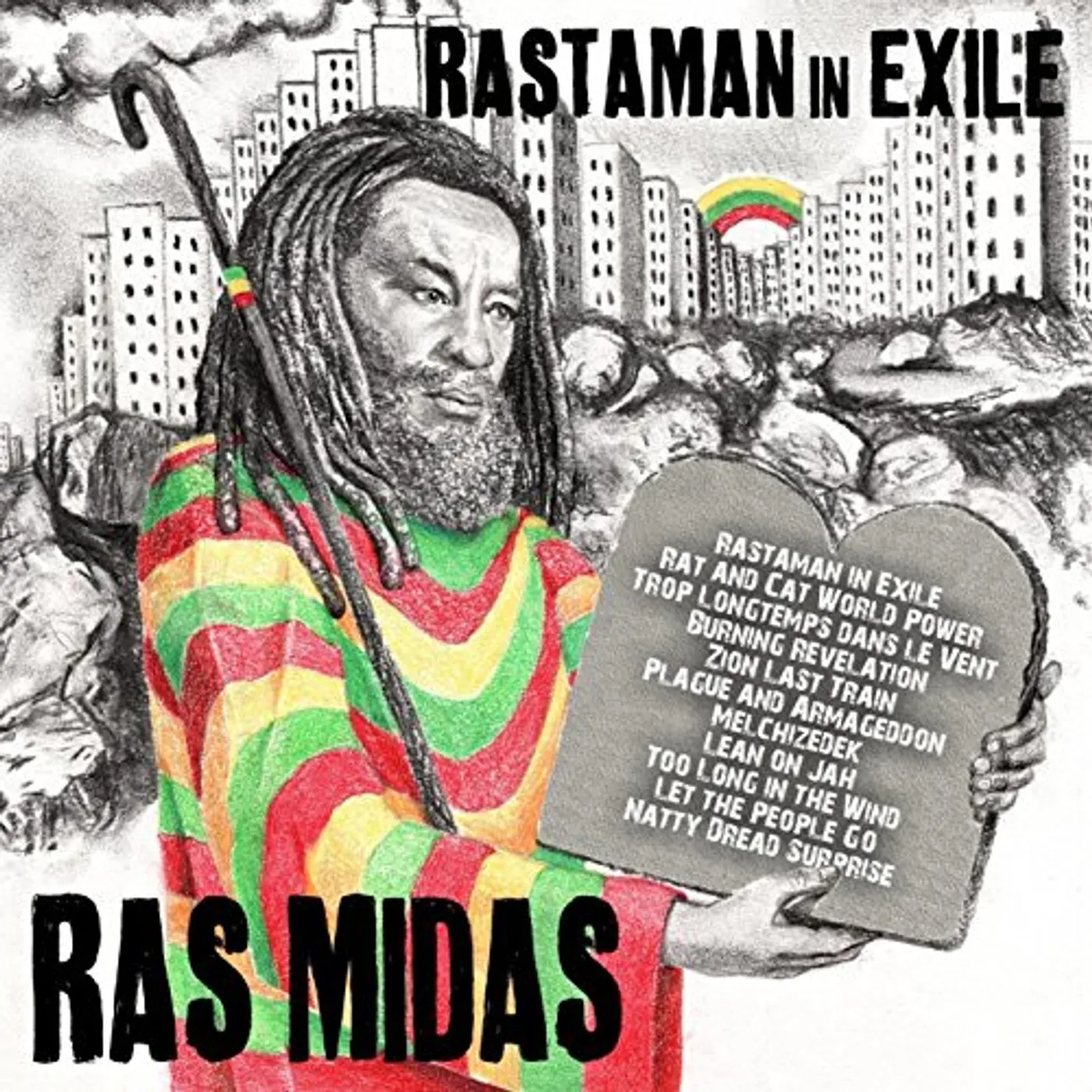 Ras Midas RASTAMAN IN EXILE CD