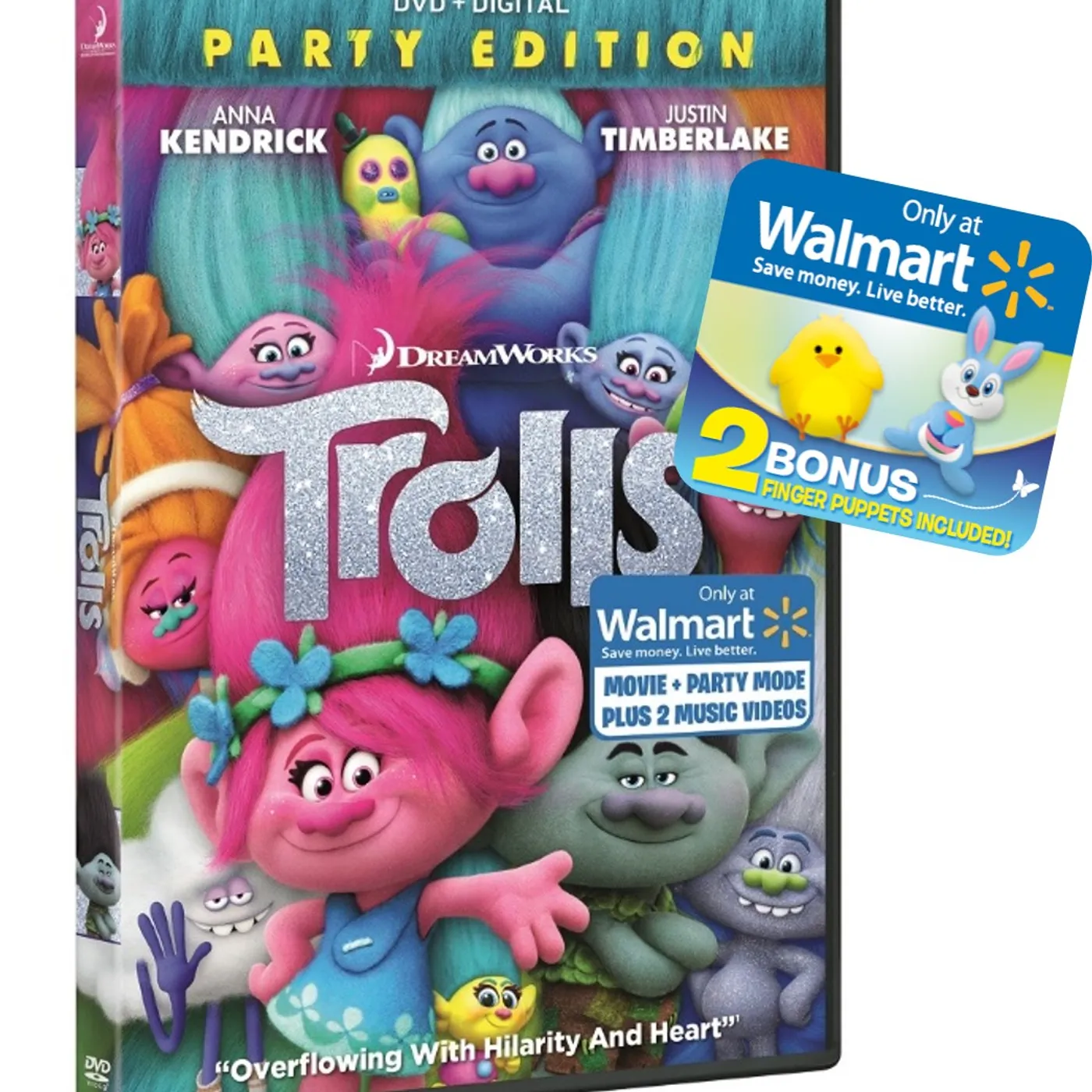 TROLLS DVD
