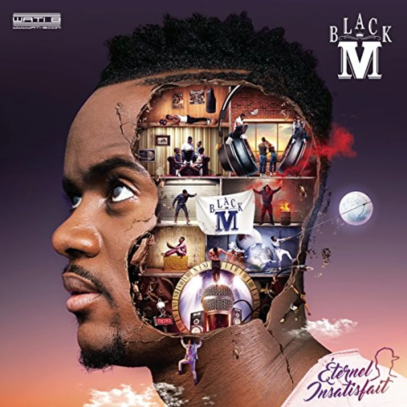 Black M ETERNEL INSATISFAIT Vinyl Record