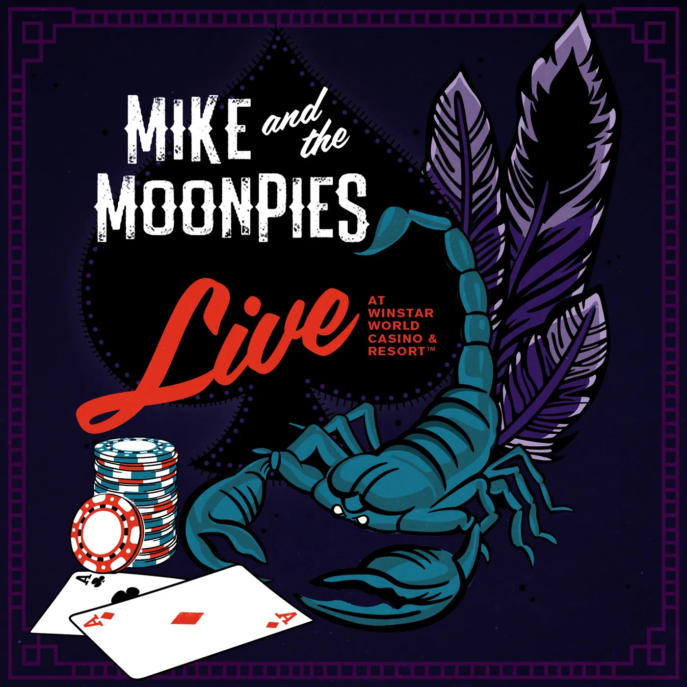 Mike and the Moonpies LIVE AT WINSTAR WORLD CASINO & RESORT CD