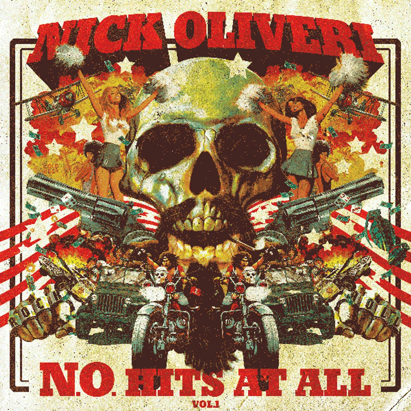 Nick Oliveri N.O. HITS AT ALL 1 Vinyl Record