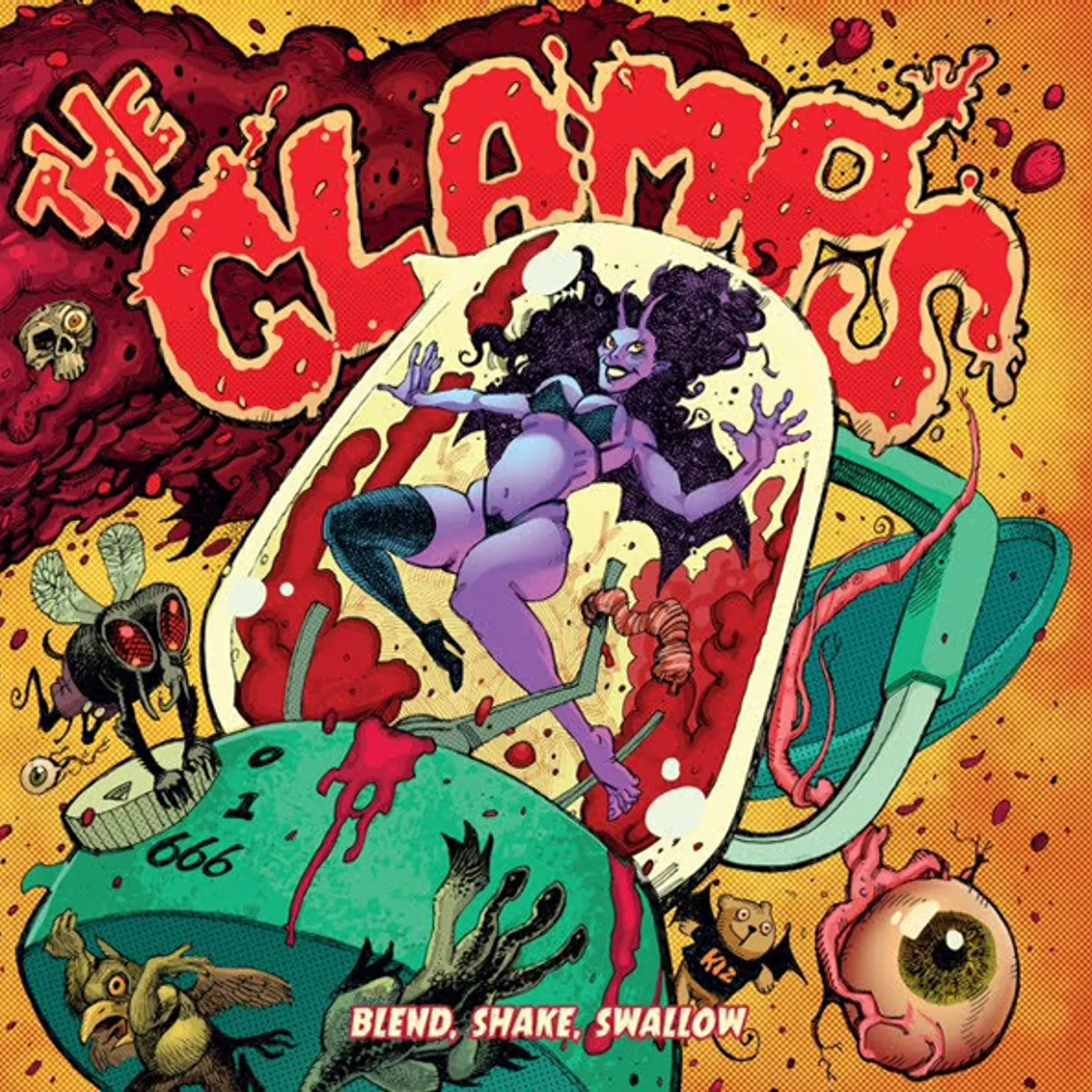The Clamps BLEND SHAKE SWALLOW Vinyl Record