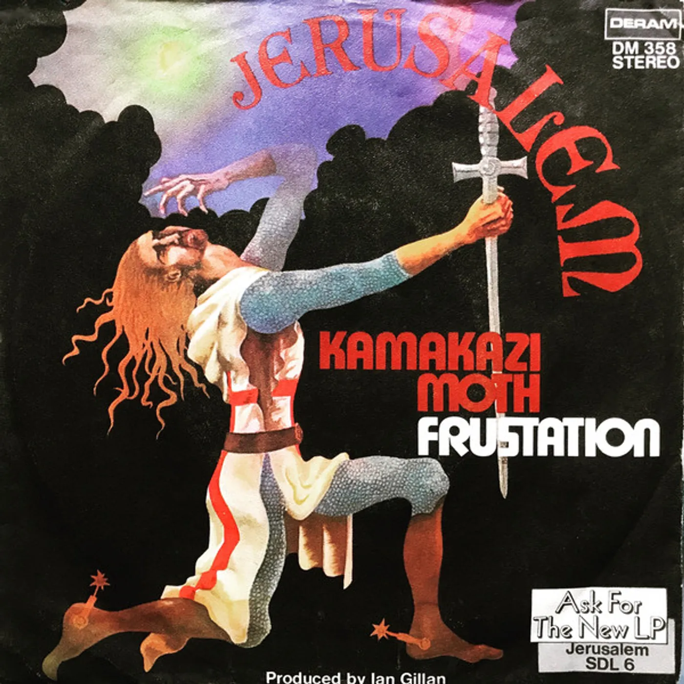 Jerusalem KAMAKAZI MOTH Vinyl Record - UK Release